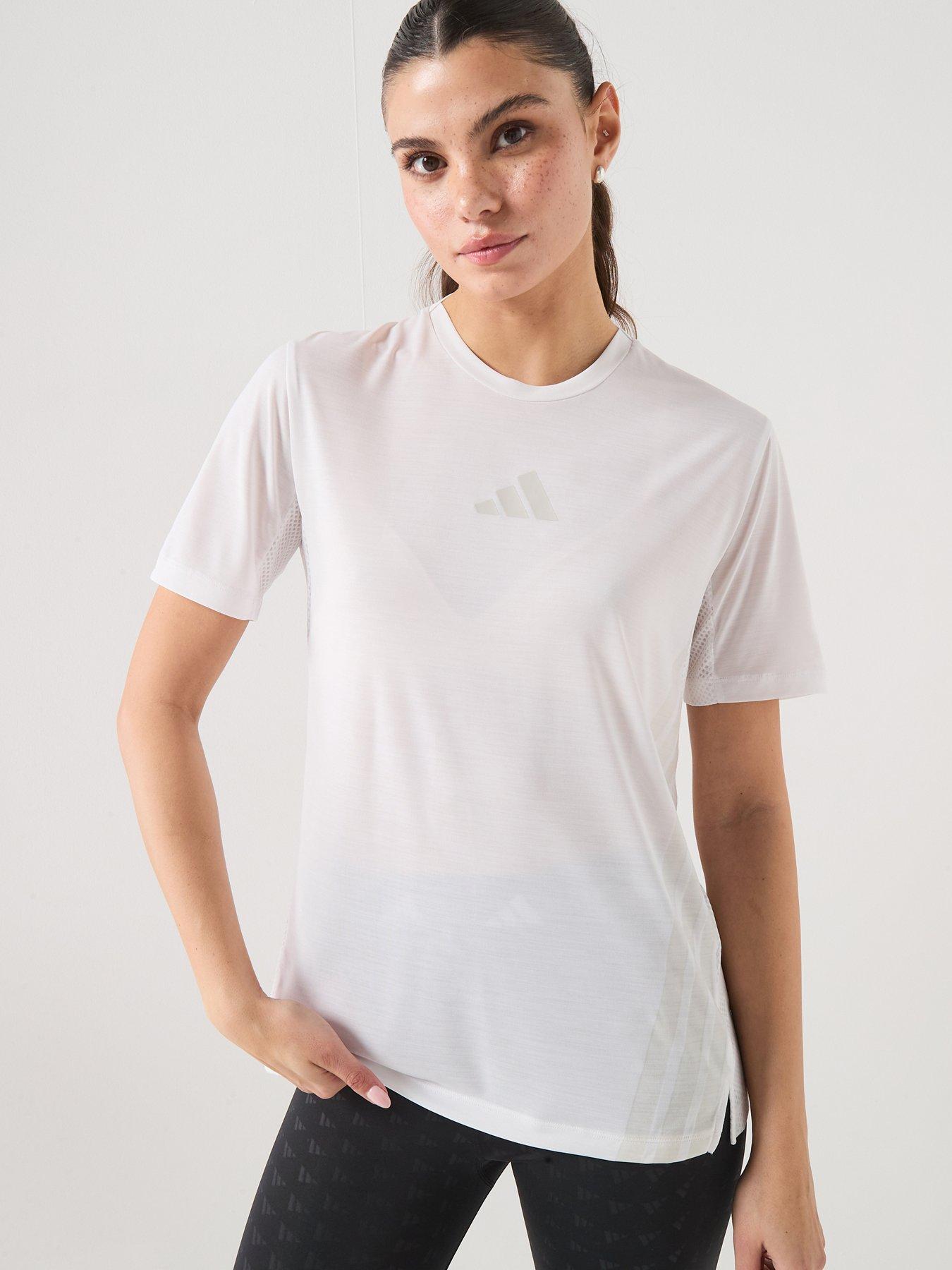 adidas Terrex: Womens Trail Running XPR T-Shirt - White