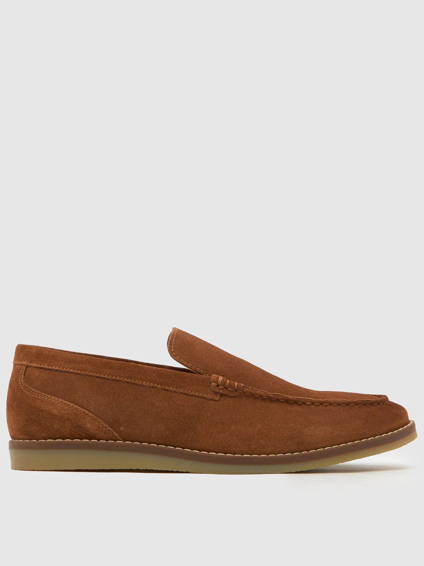 Schuh Risk Suede Loafer - Brown
