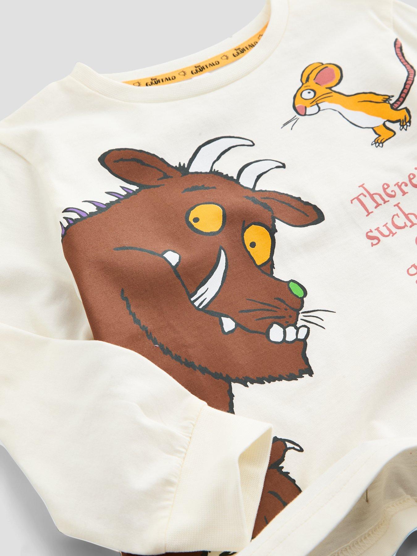 Image 4 of 6 of The Very Collection Gruffalo Long Sleeve Pyjama Set - Cream
