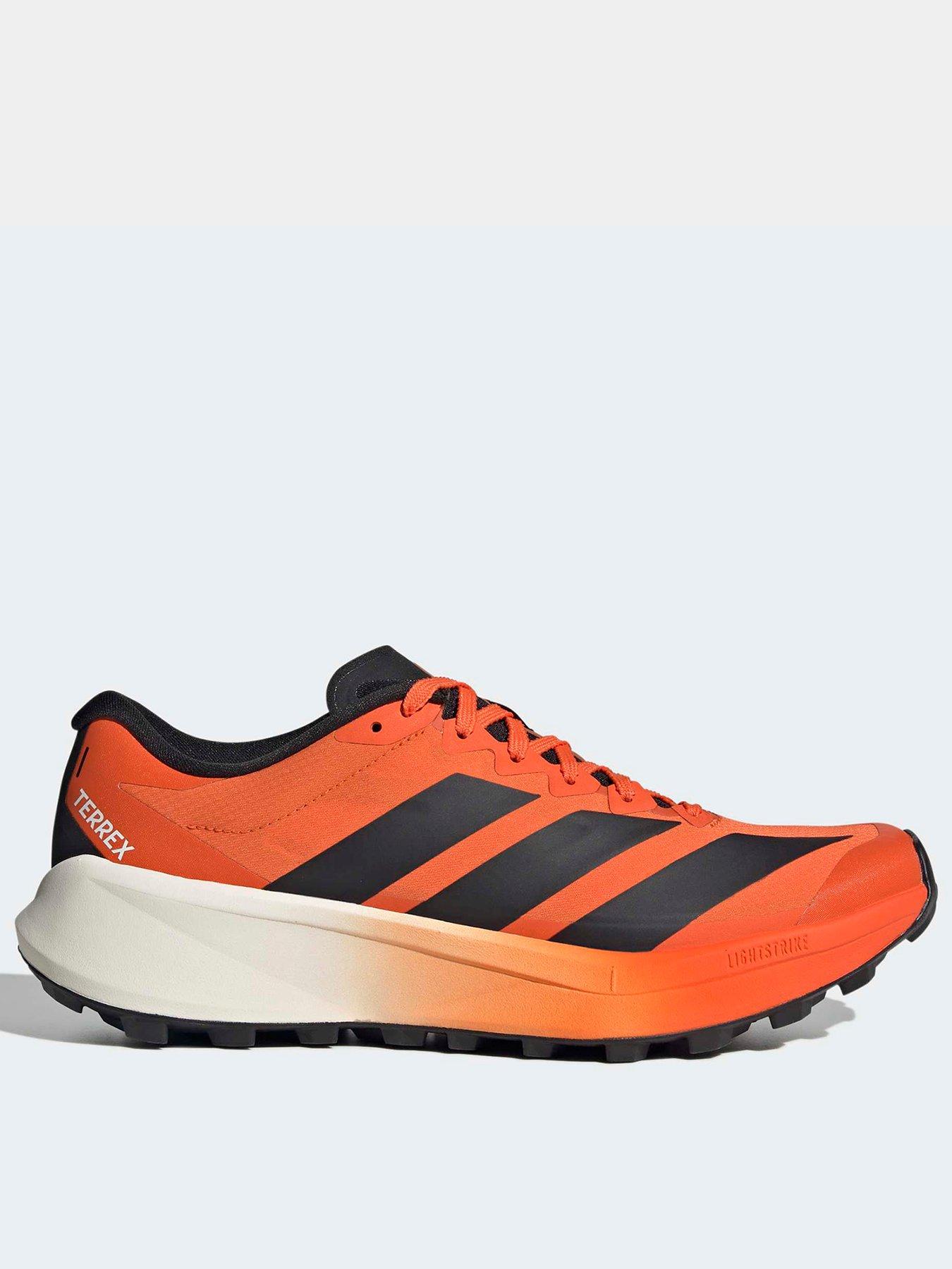 adidas Terrex: Mens Trail Running Agravic 4 Trainers - Orange
