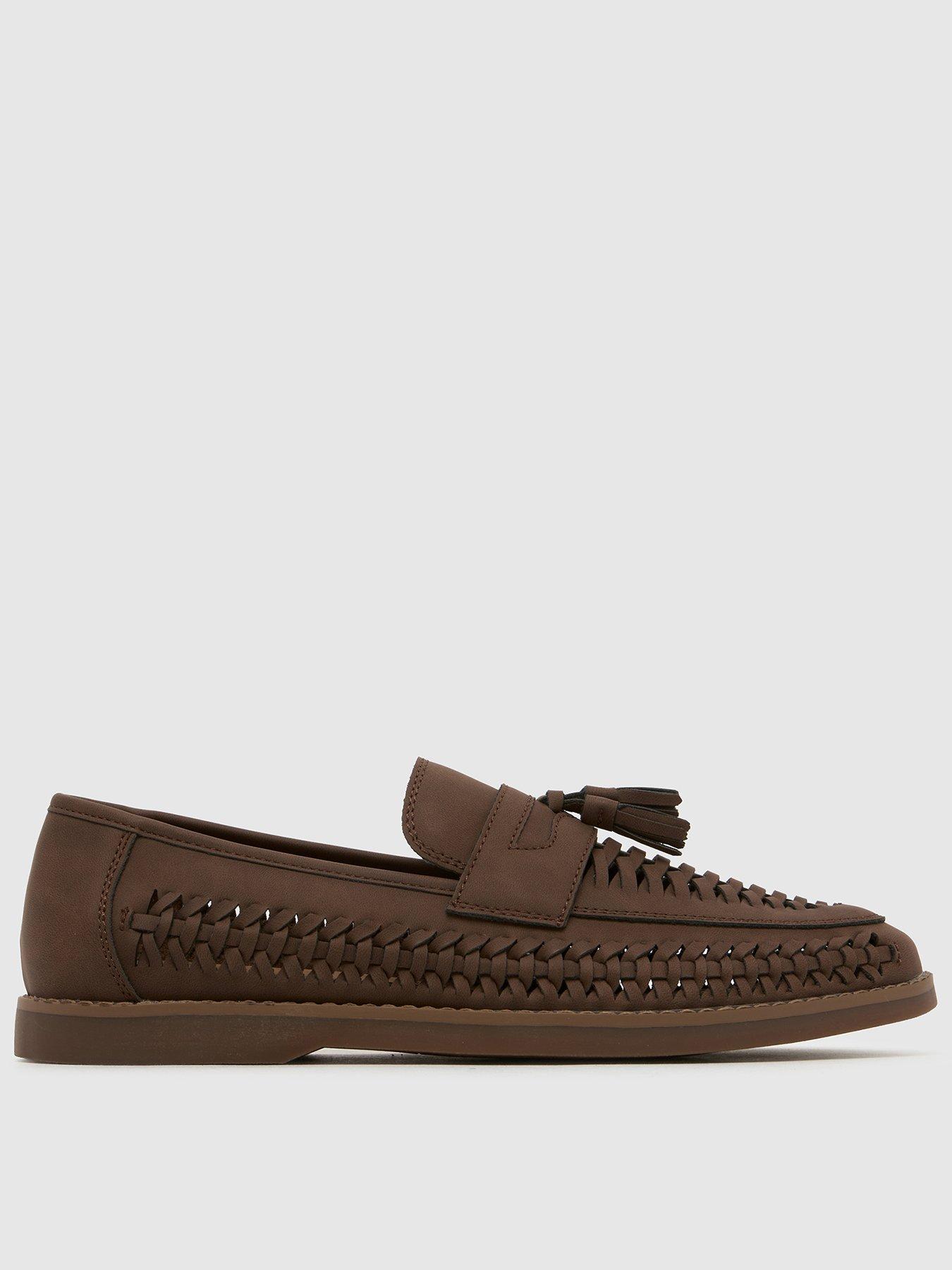 Schuh Robbie Woven Loafer - Light Brown