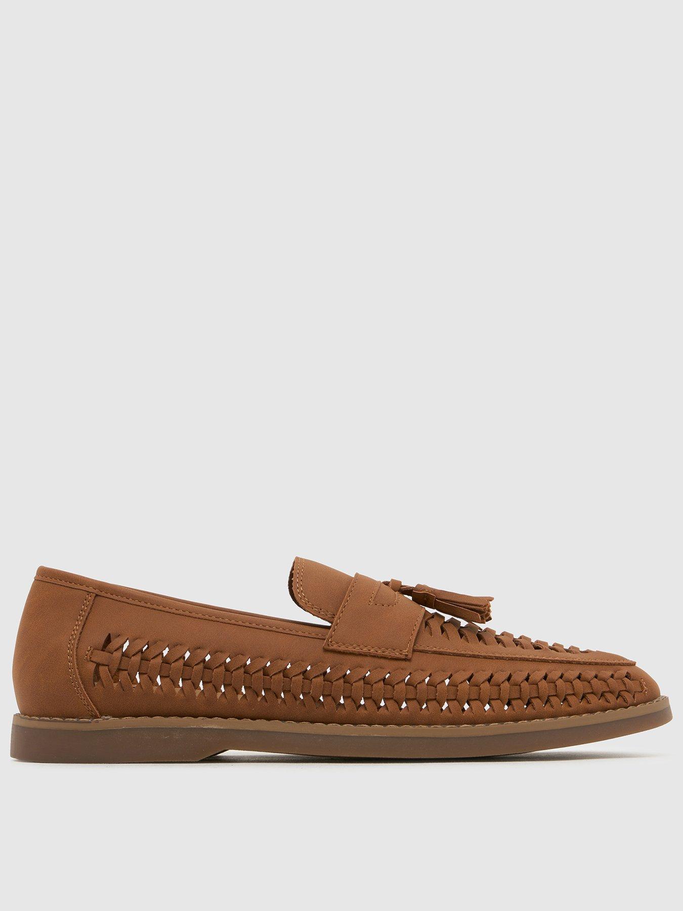Schuh Robbie Woven Loafer - Brown