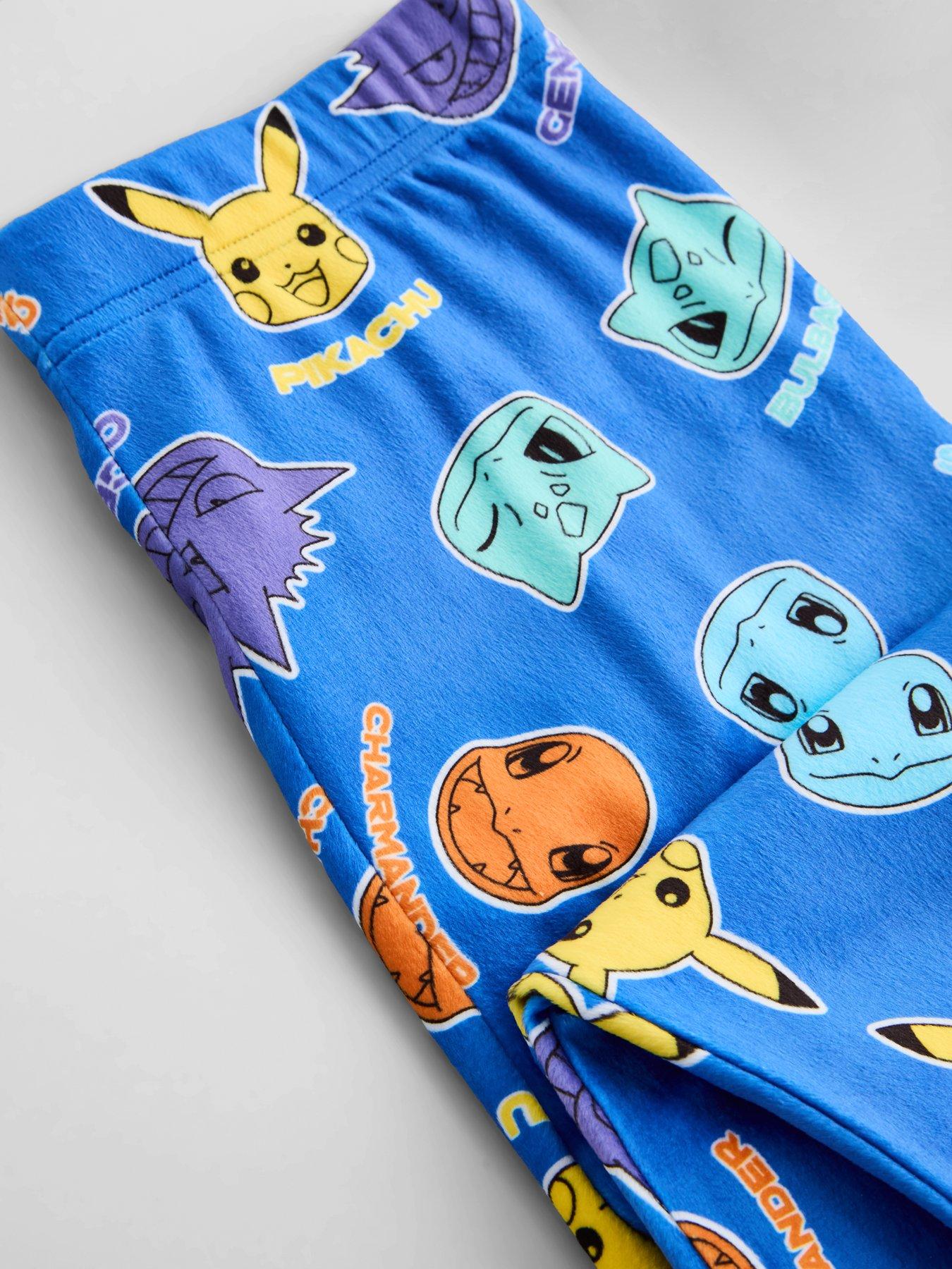 Image 5 of 6 of The Very Collection Pokemon Fleece Pyjama Set With Socks