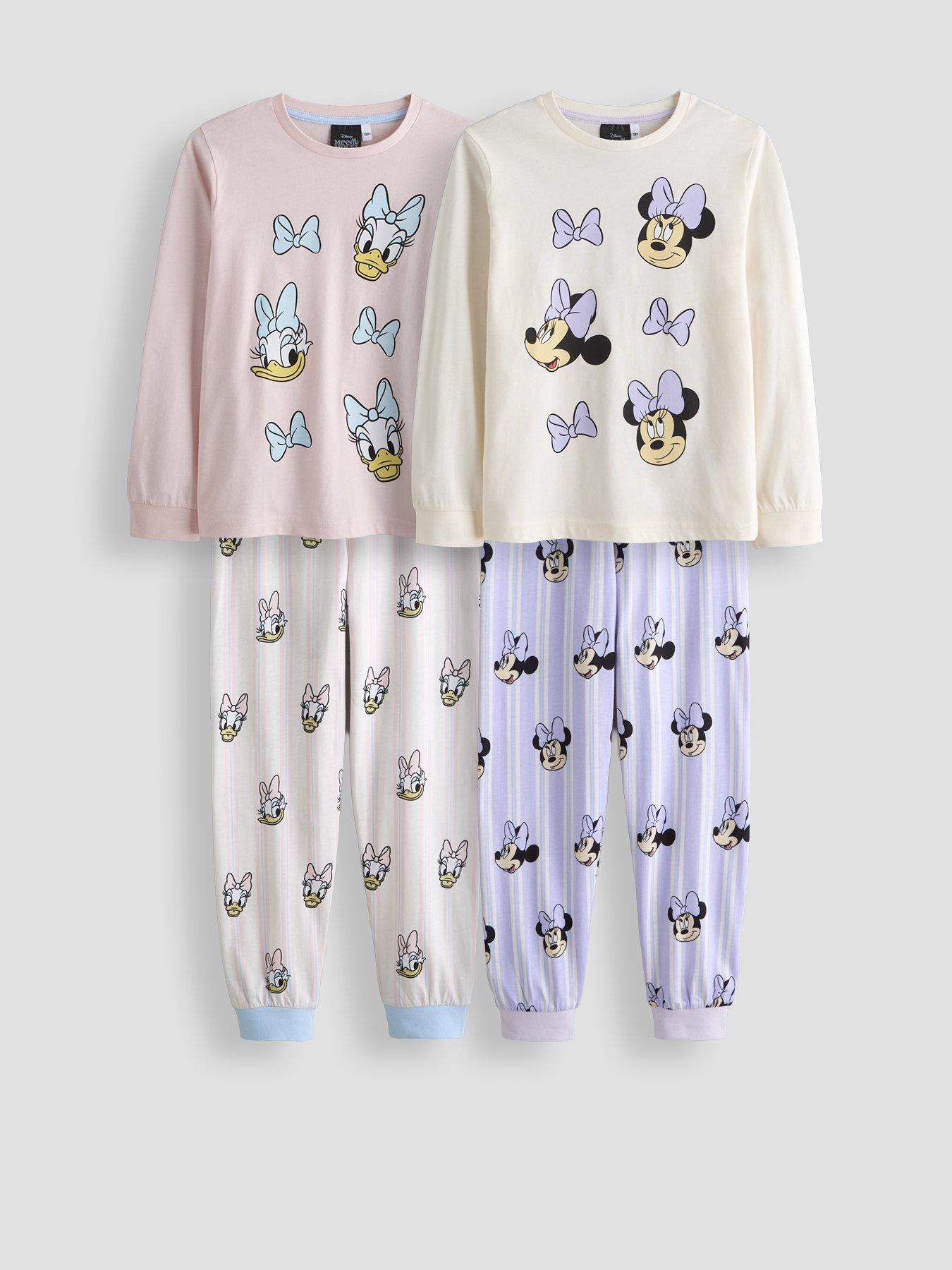 Image 1 of 5 of The Very Collection Disney Minnie Mouse 2Pk Pyjamas