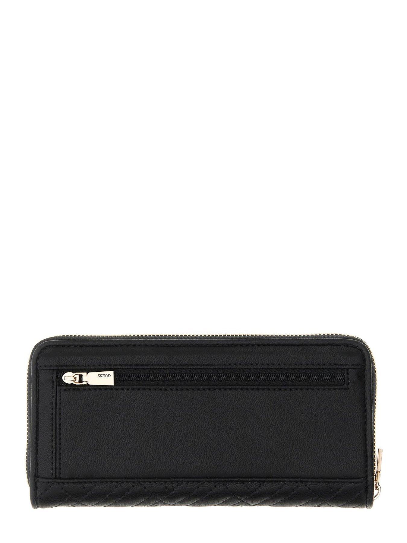 Image 2 of 5 of Guess Sally Slg Large Zip Around - Black