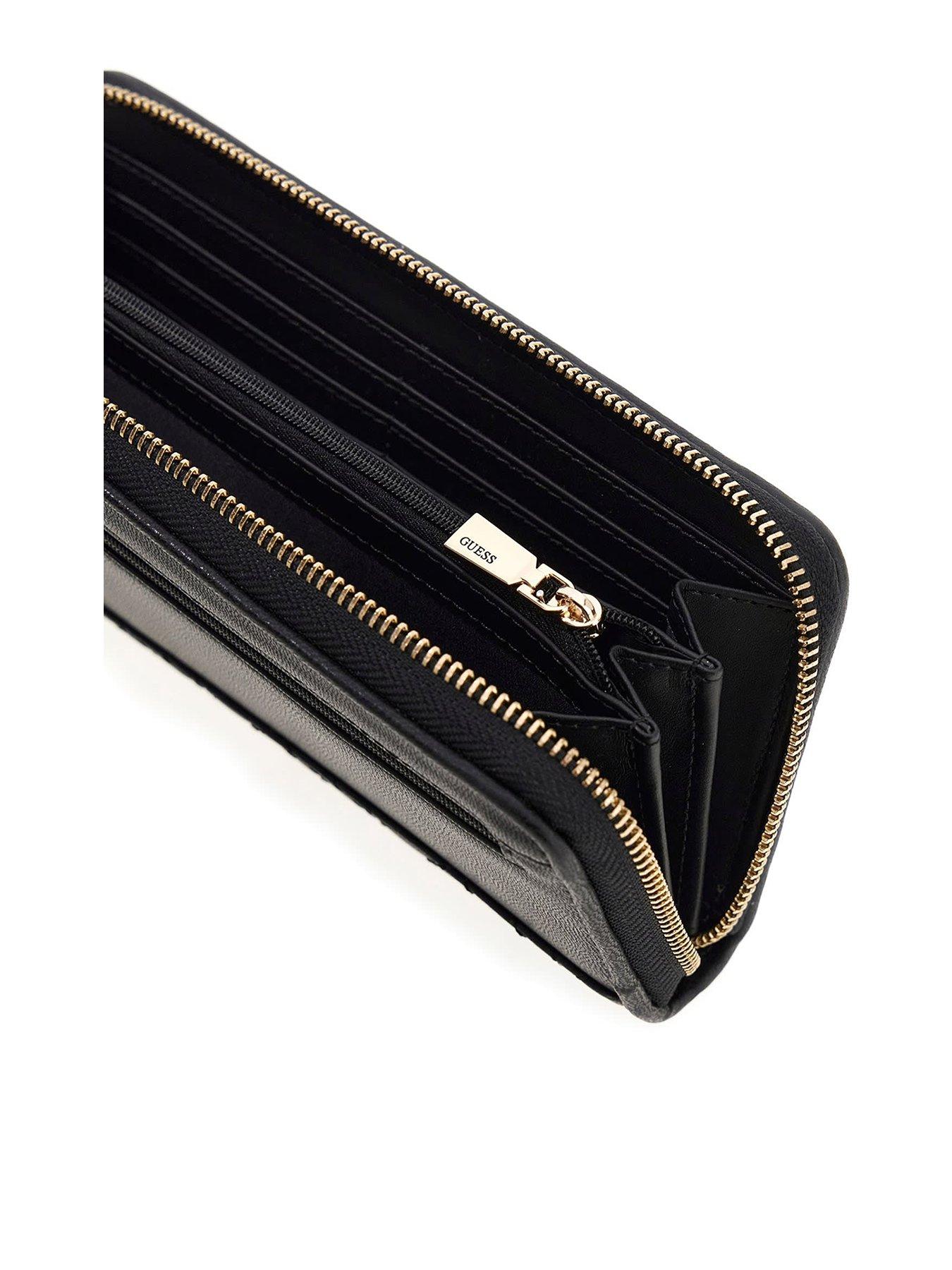 Image 3 of 5 of Guess Sally Slg Large Zip Around - Black