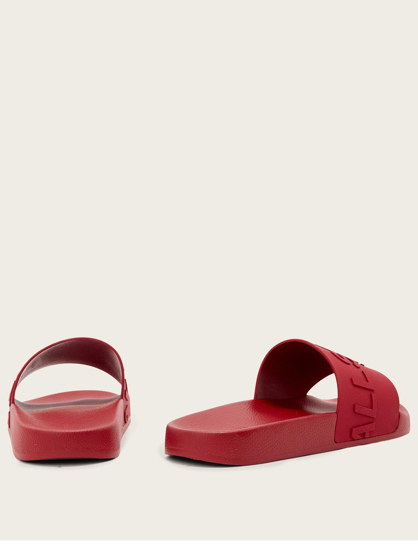 Image 3 of 6 of AllSaints Biggy Slider - Red