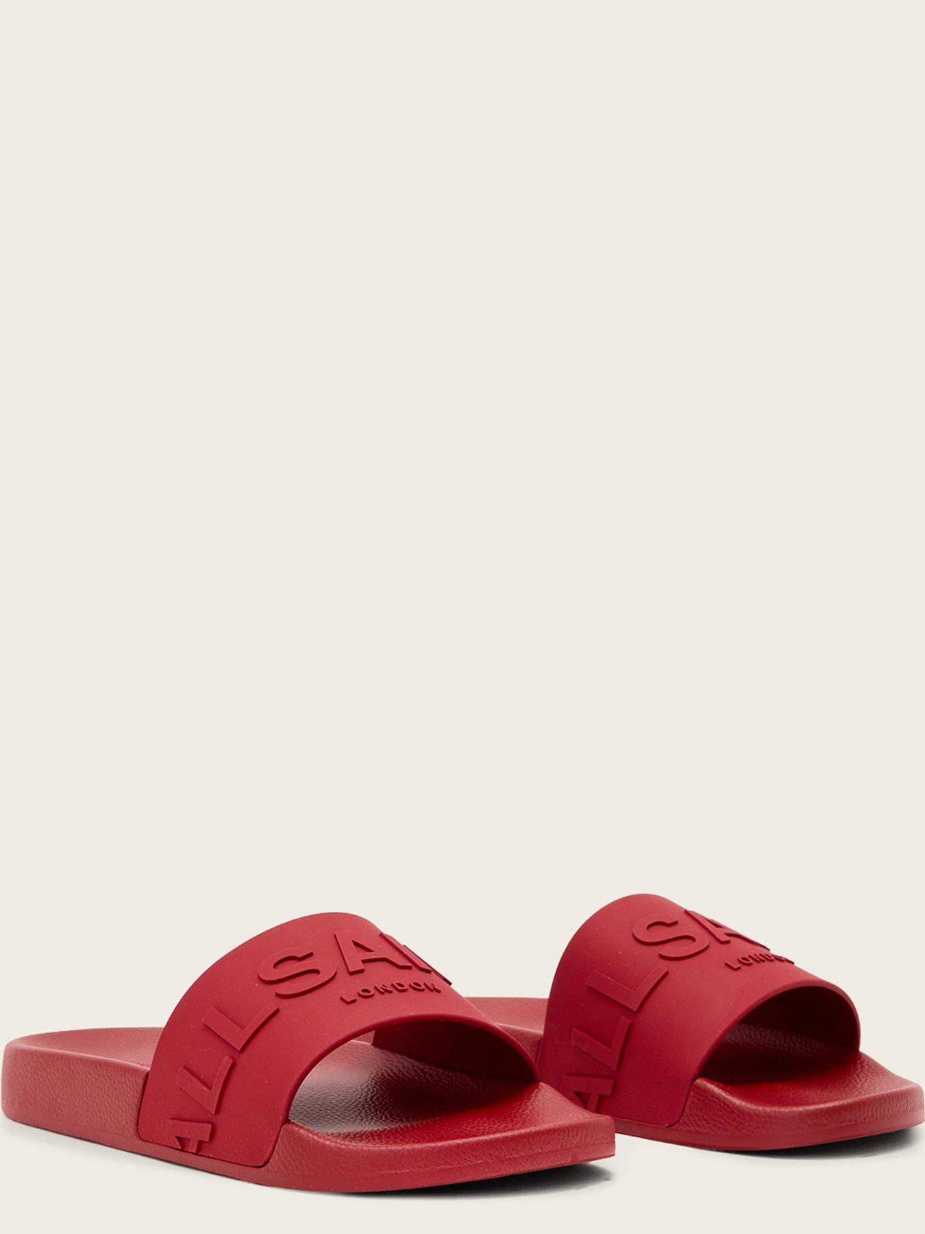 Image 4 of 6 of AllSaints Biggy Slider - Red