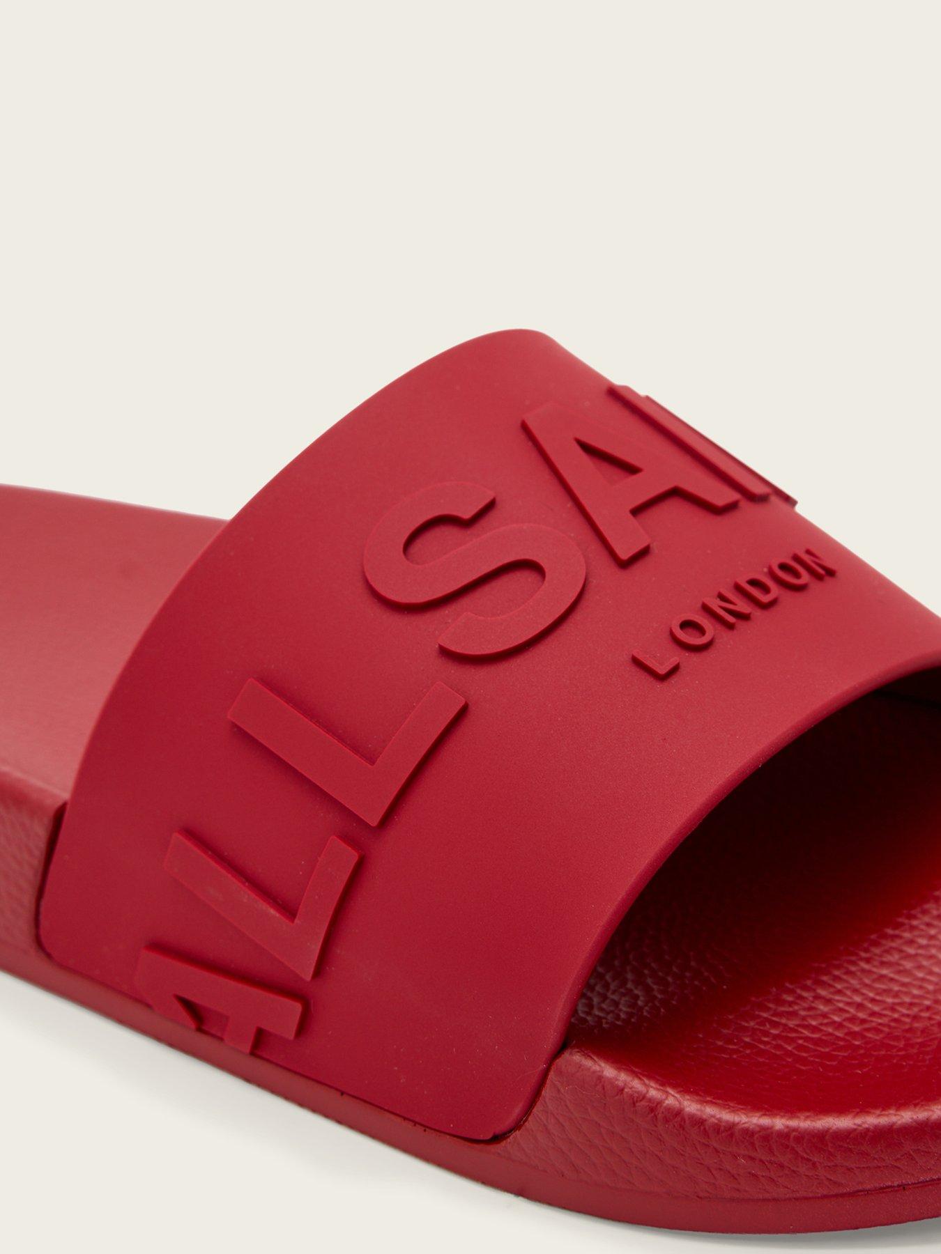 Image 6 of 6 of AllSaints Biggy Slider - Red