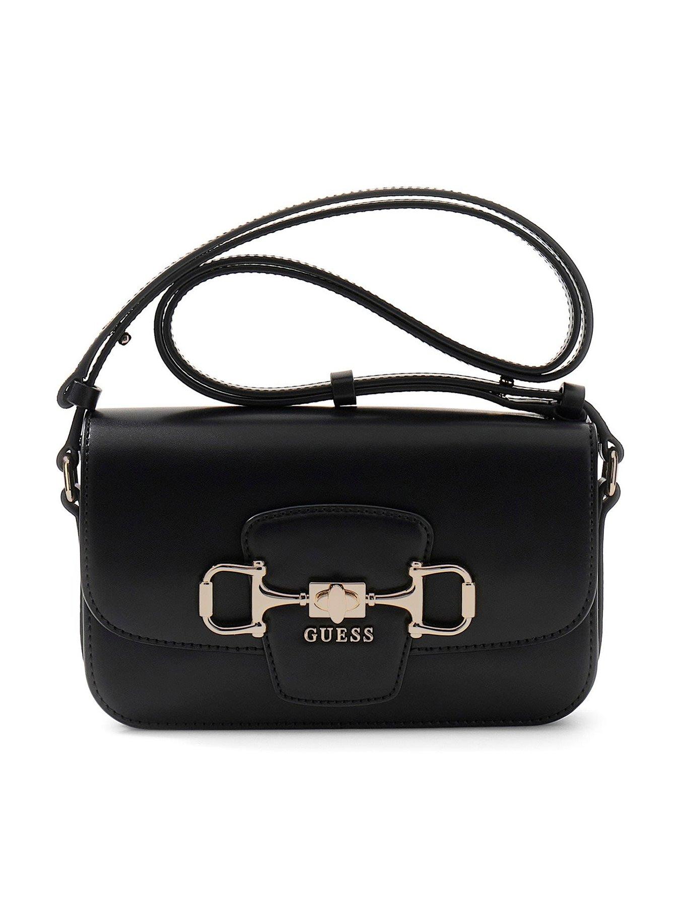 Guess Women's Black Janie Logo Cross Body Bag In For - Image 6