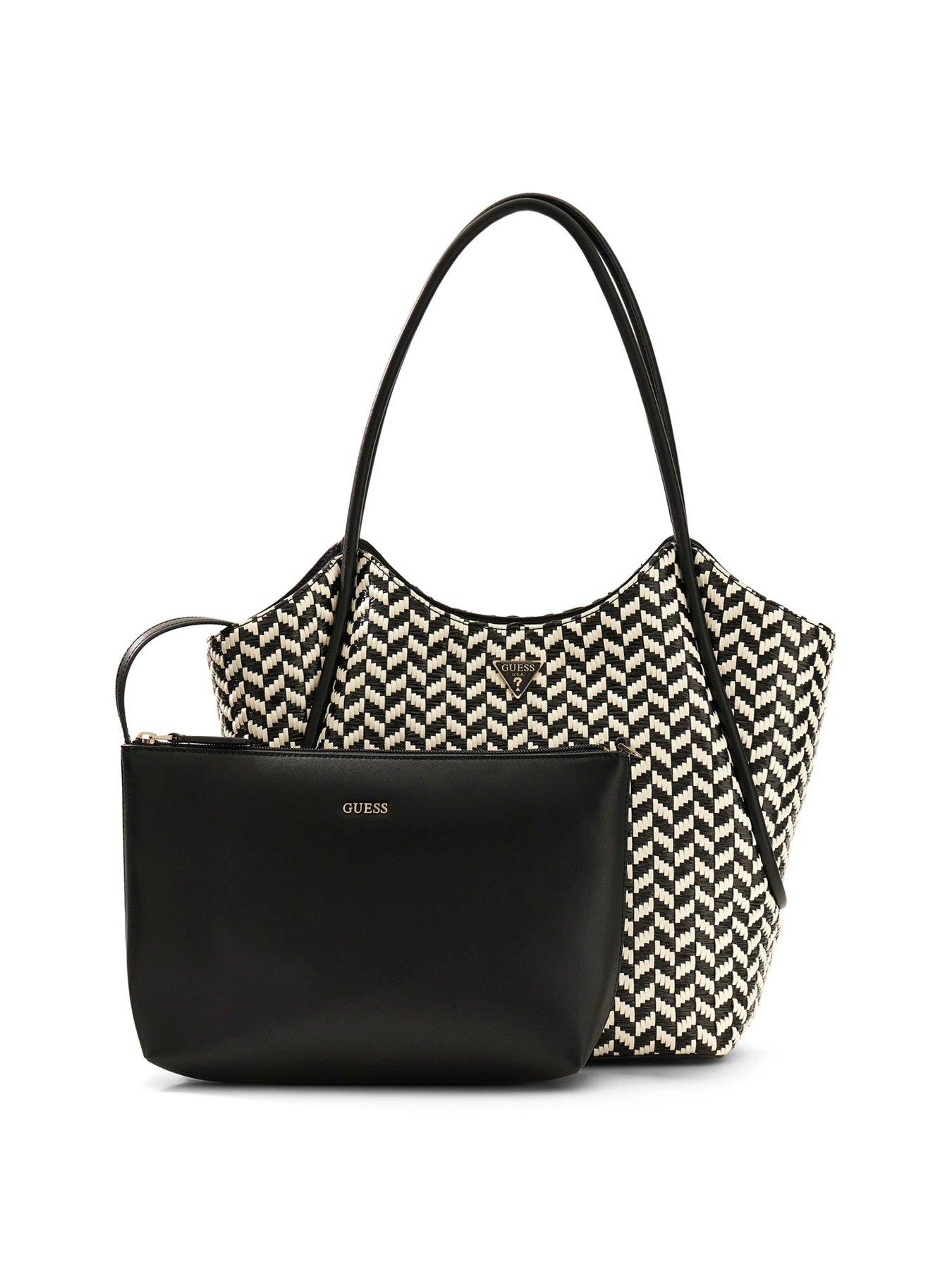 Image 2 of 4 of Guess Tessi 2 In 1 Tote - Black