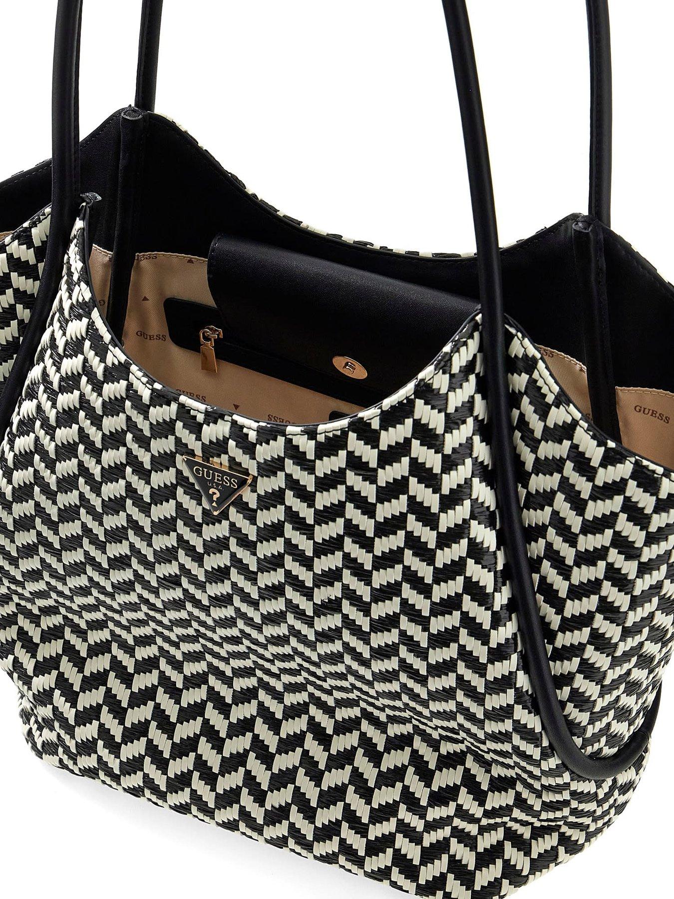 Image 4 of 4 of Guess Tessi 2 In 1 Tote - Black