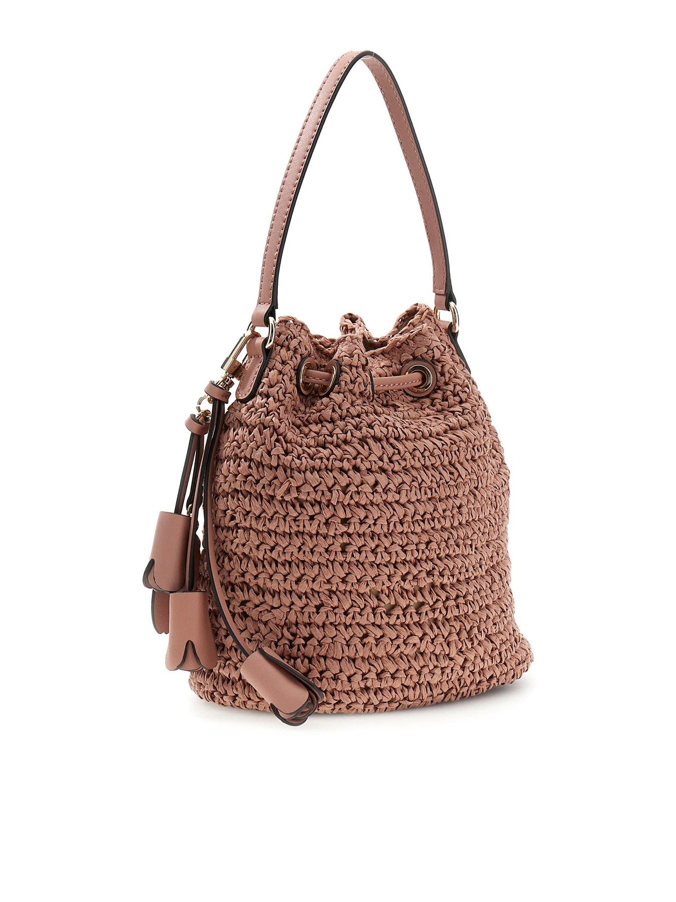 Image 3 of 5 of Guess Ofelia Top Handle Bucket - Pink