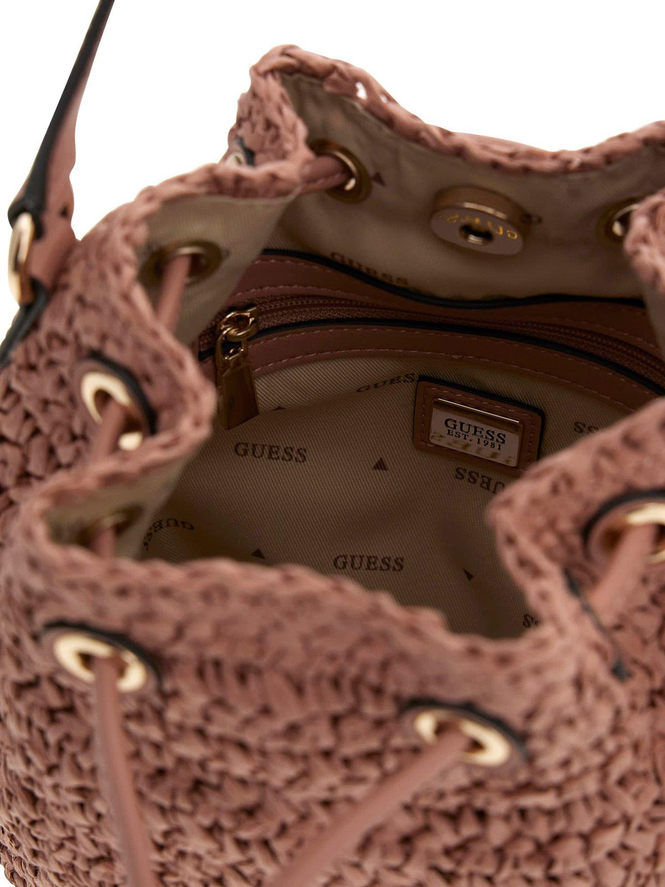 Image 4 of 5 of Guess Ofelia Top Handle Bucket - Pink