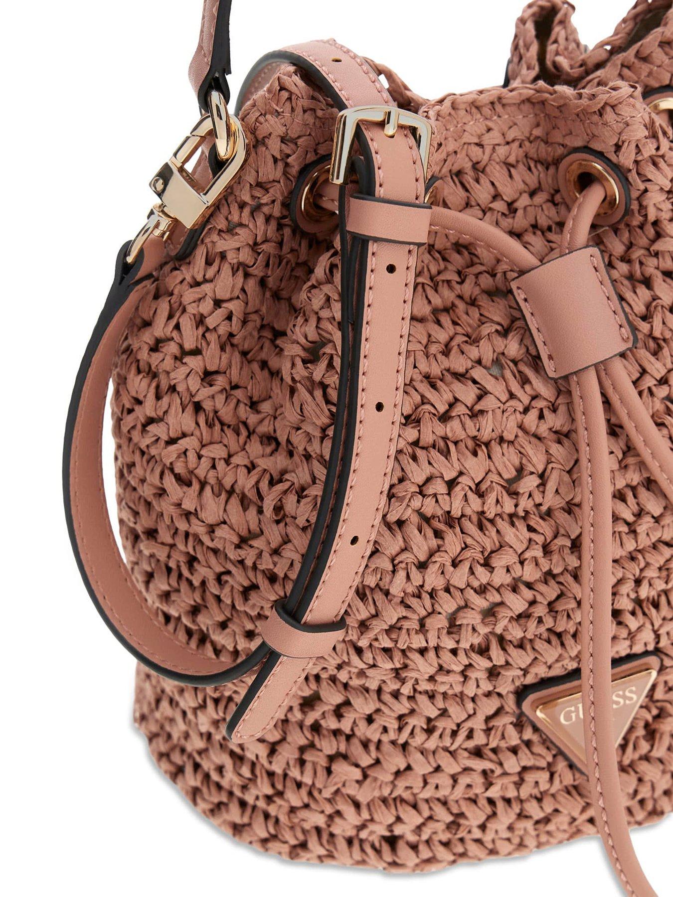 Image 5 of 5 of Guess Ofelia Top Handle Bucket - Pink