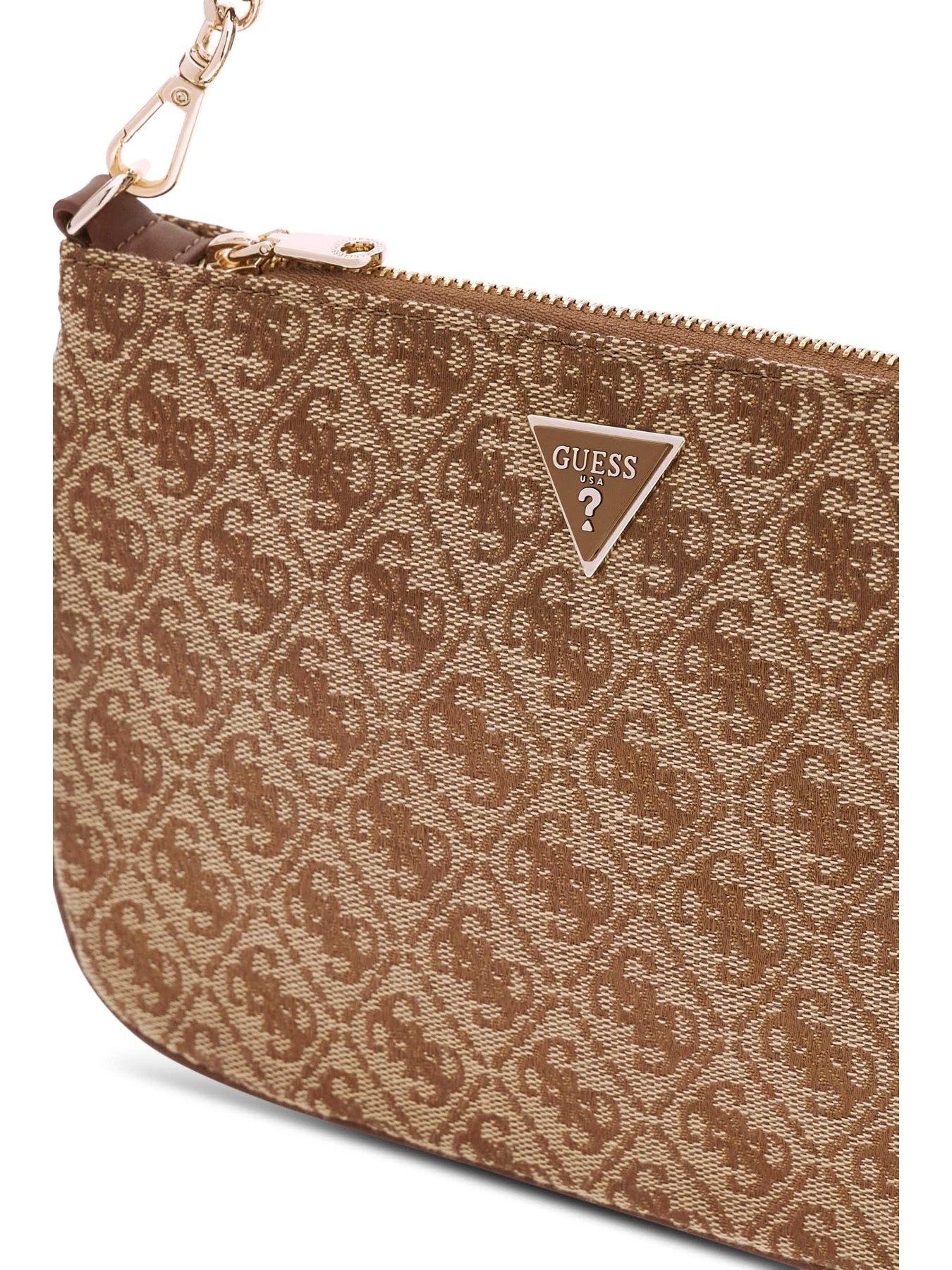 Image 4 of 4 of Guess Flat Pouch - Brown