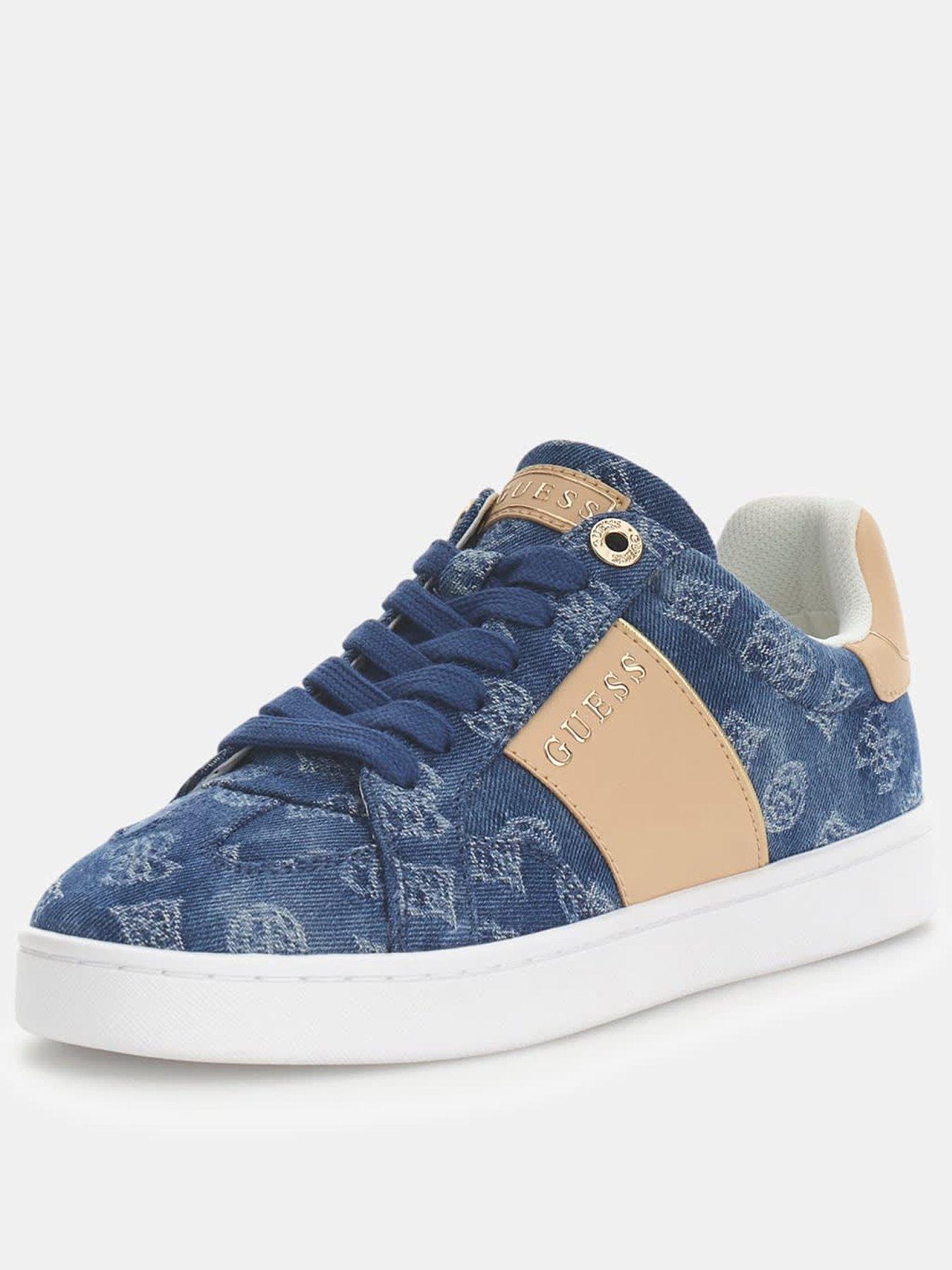 Guess Jrone11 Denim Trainer - Blue