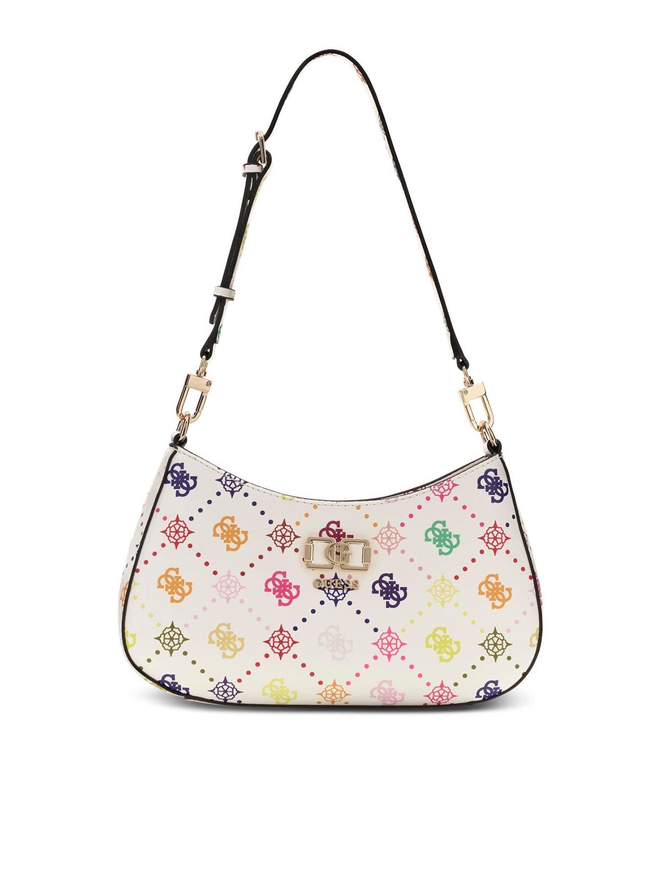 Guess Emelie Logo Top Zip Shldr Bag