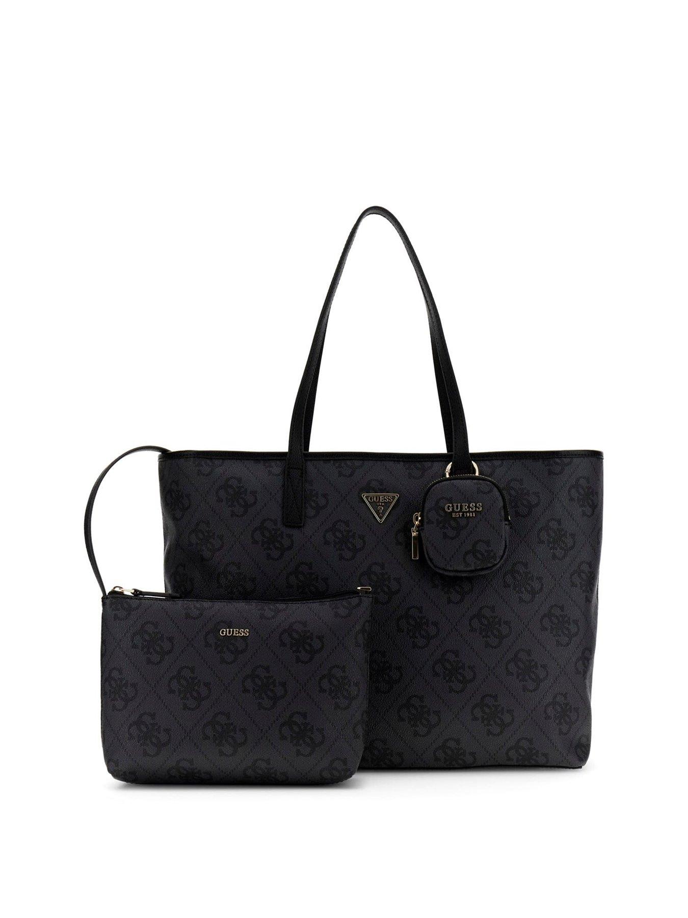 Image 5 of 5 of Guess Power Play II Large Tech Tote - Black