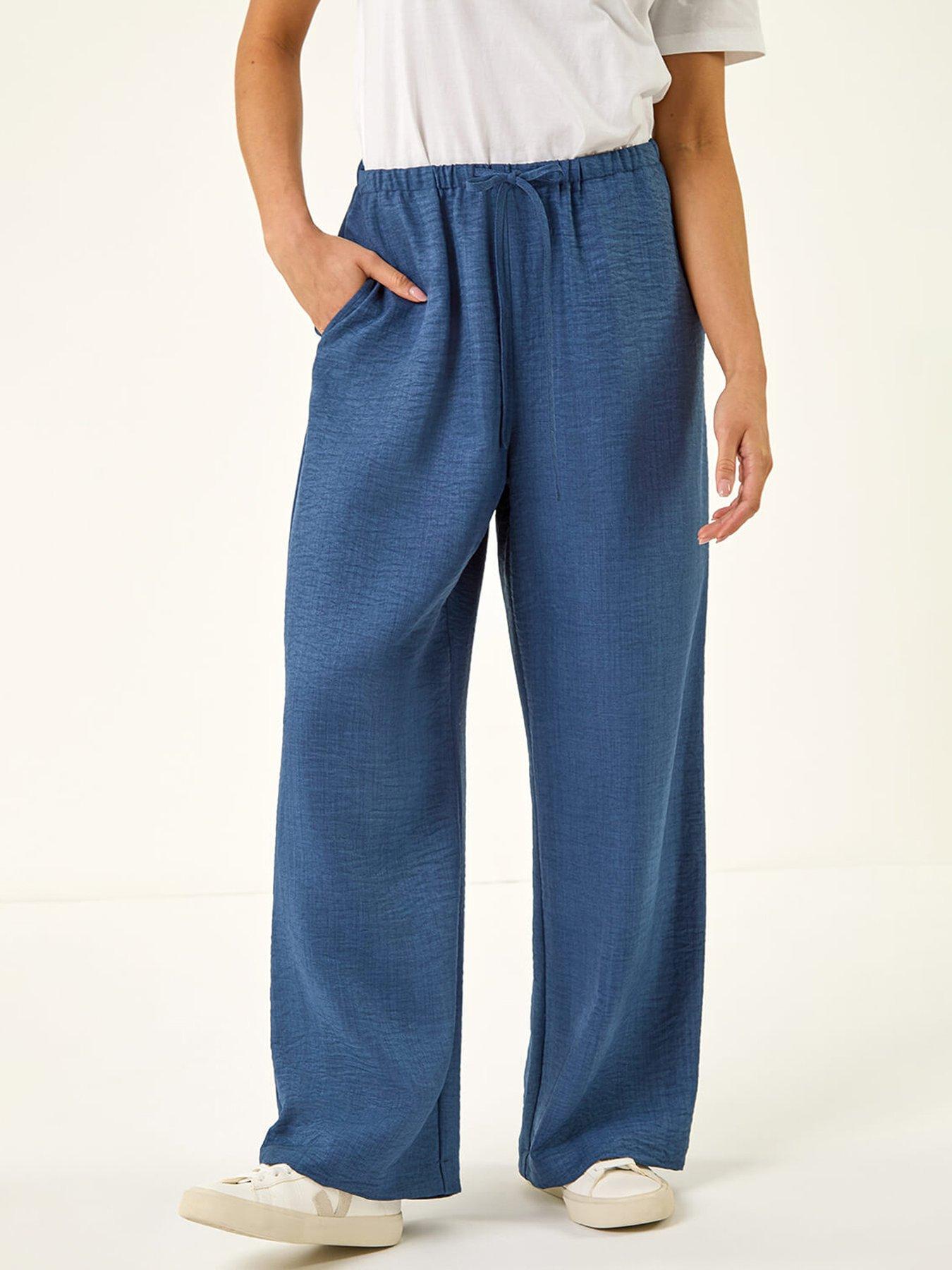 Image 4 of 5 of Roman Petite Pull On Woven Trouser