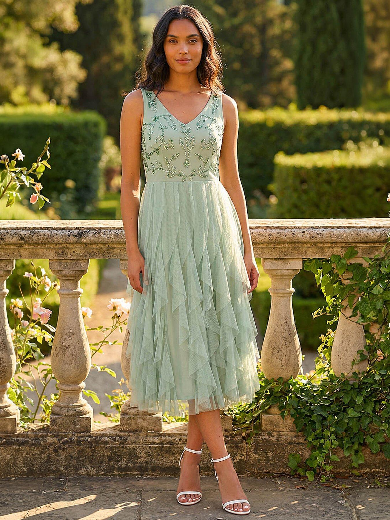 Image 1 of 5 of Roman Premium Beaded Dress