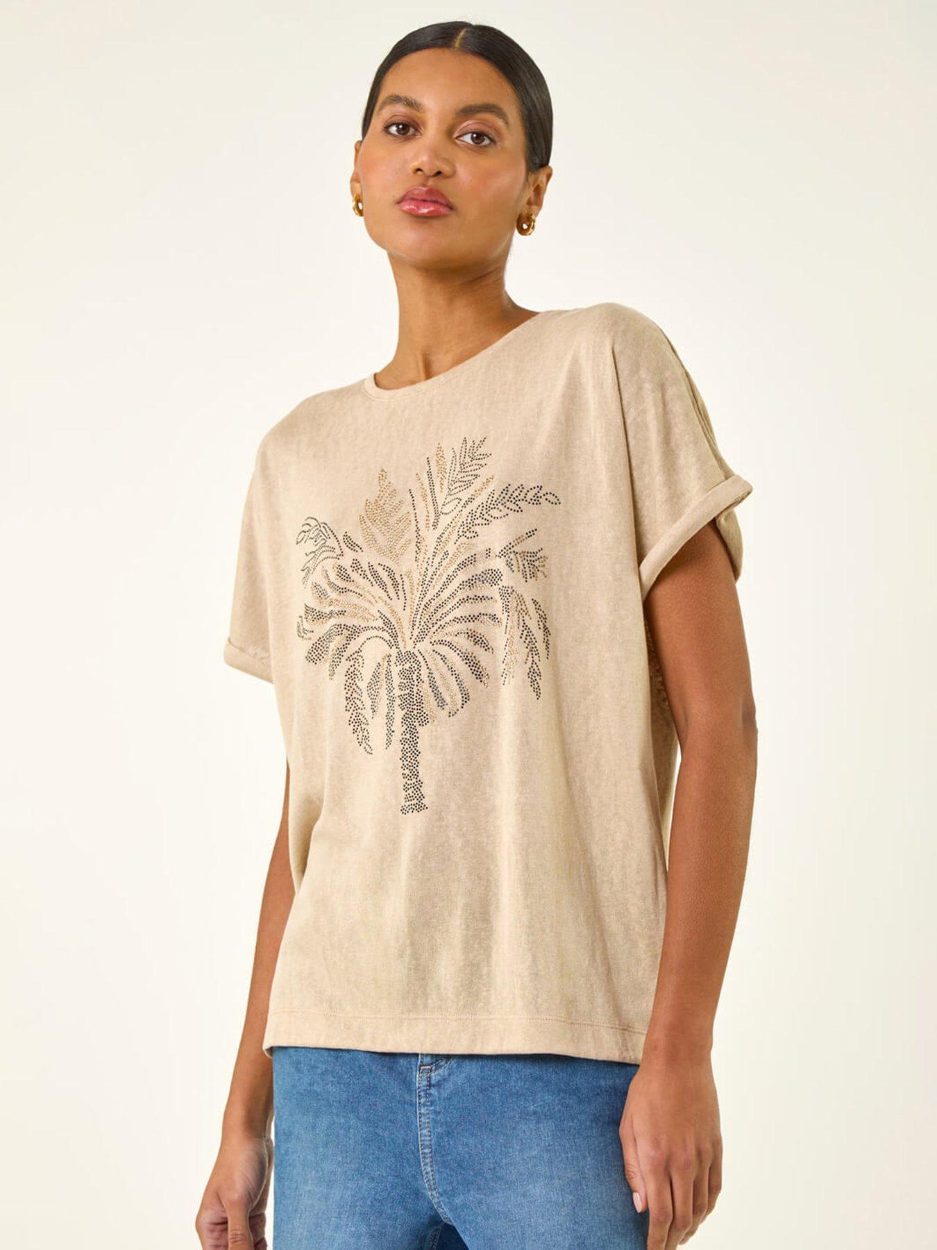 Roman Embellished Detail Top