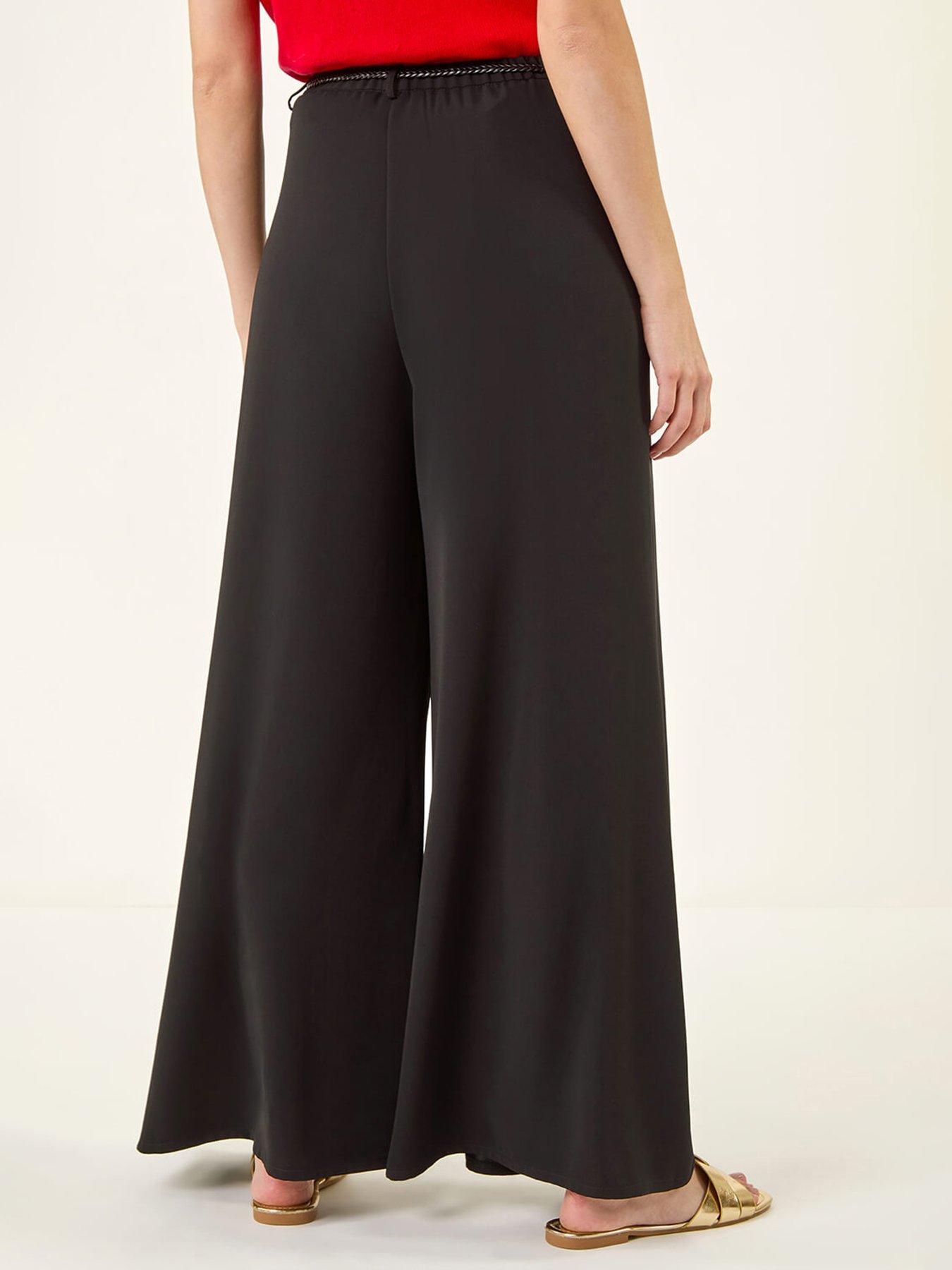 Image 2 of 5 of Roman Wide Leg Tie Trouser