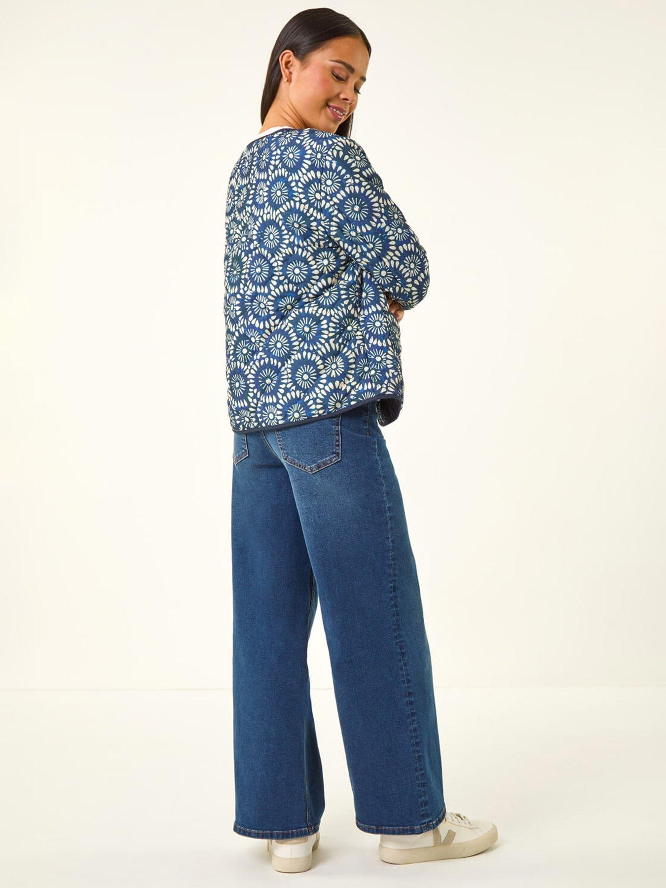 Image 2 of 5 of Roman Petite Geo Quilted Puffer Jacket