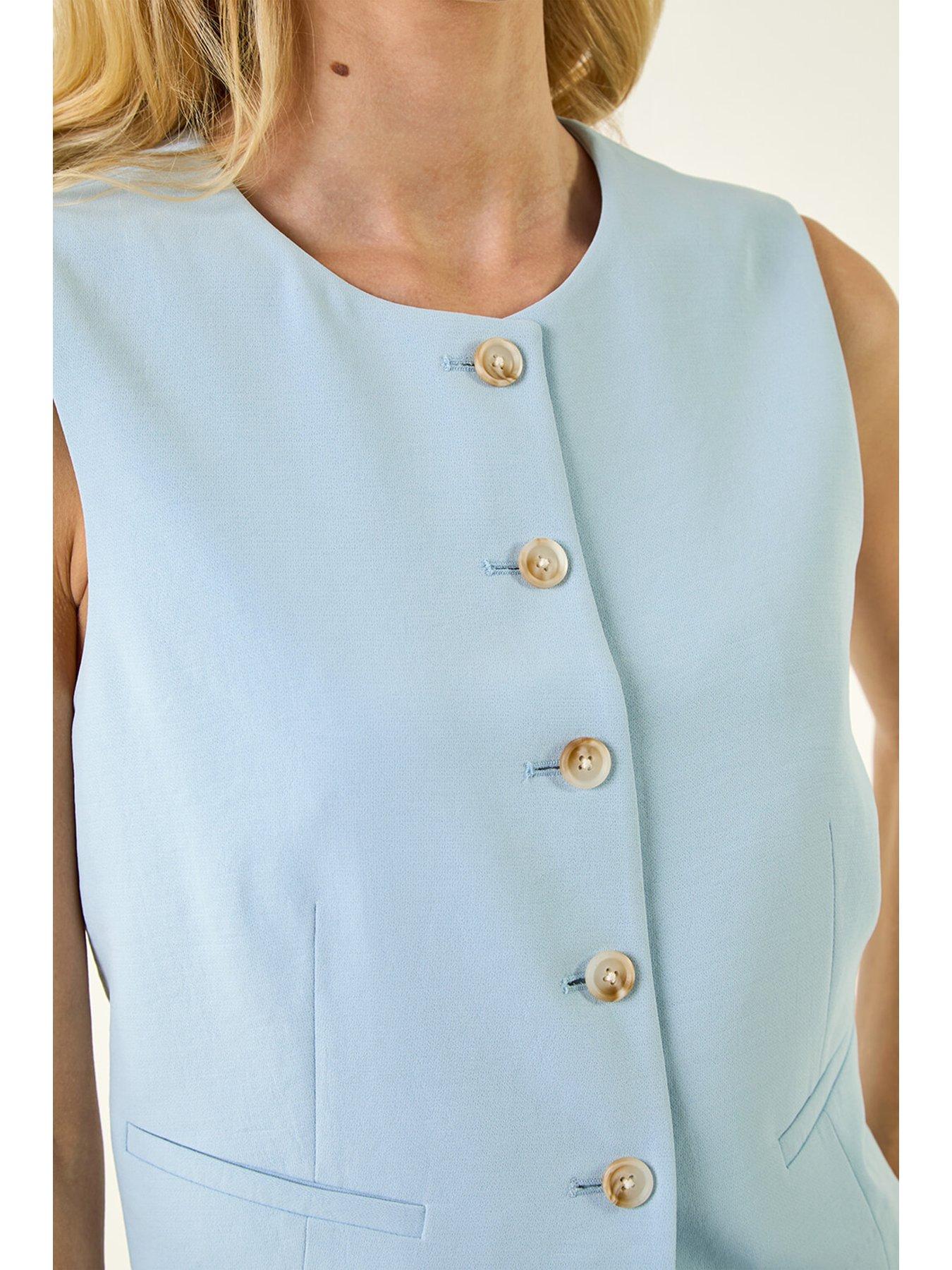 Image 5 of 5 of Roman Buttoned Waistcoat