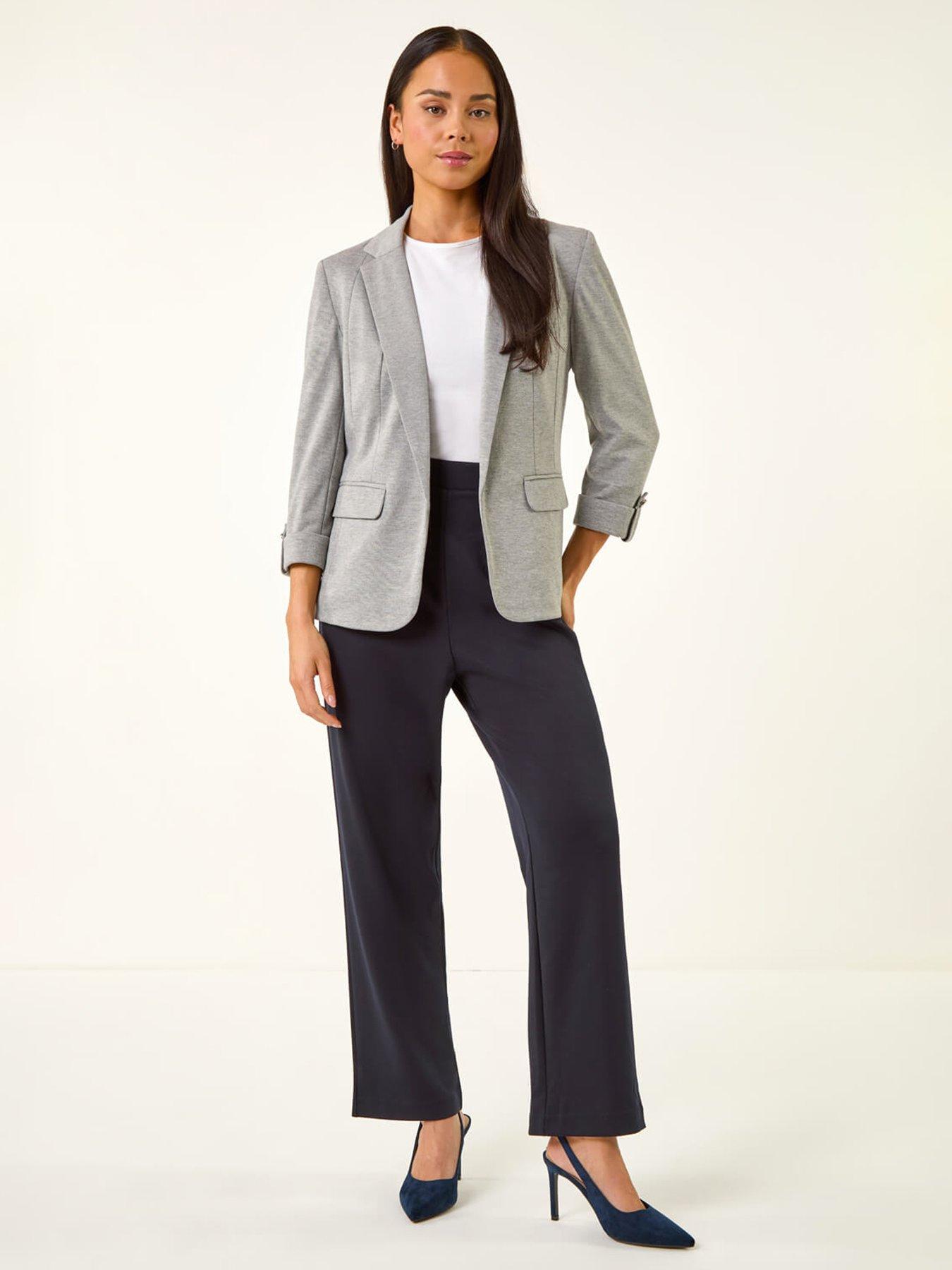 Image 3 of 5 of Roman Petite Pocket Ponte Blazer