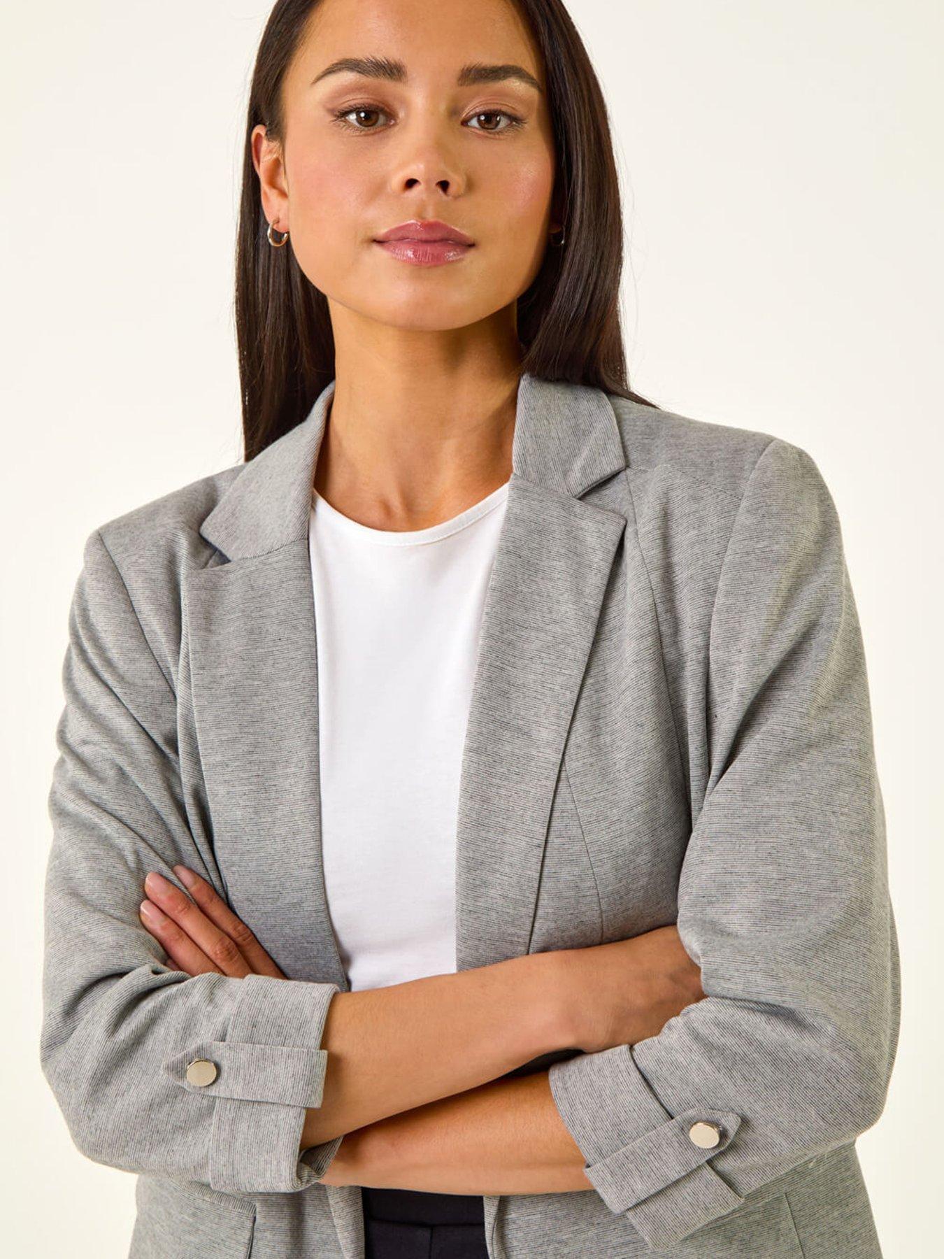 Image 4 of 5 of Roman Petite Pocket Ponte Blazer