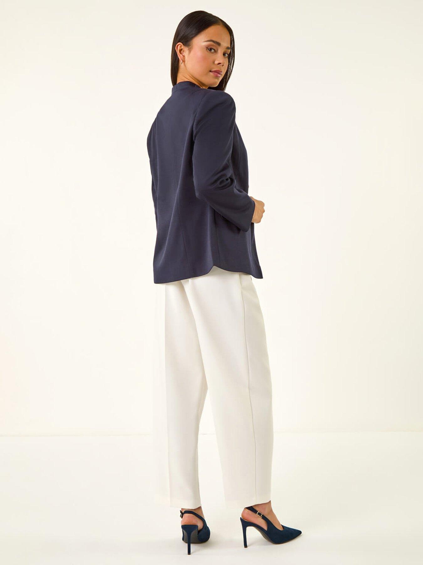 Image 2 of 5 of Roman Petite Pocket Ponte Blazer
