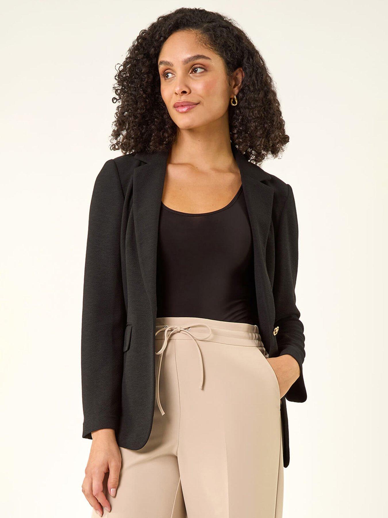 Image 1 of 5 of Roman Textured Pocket Stretch Jacket