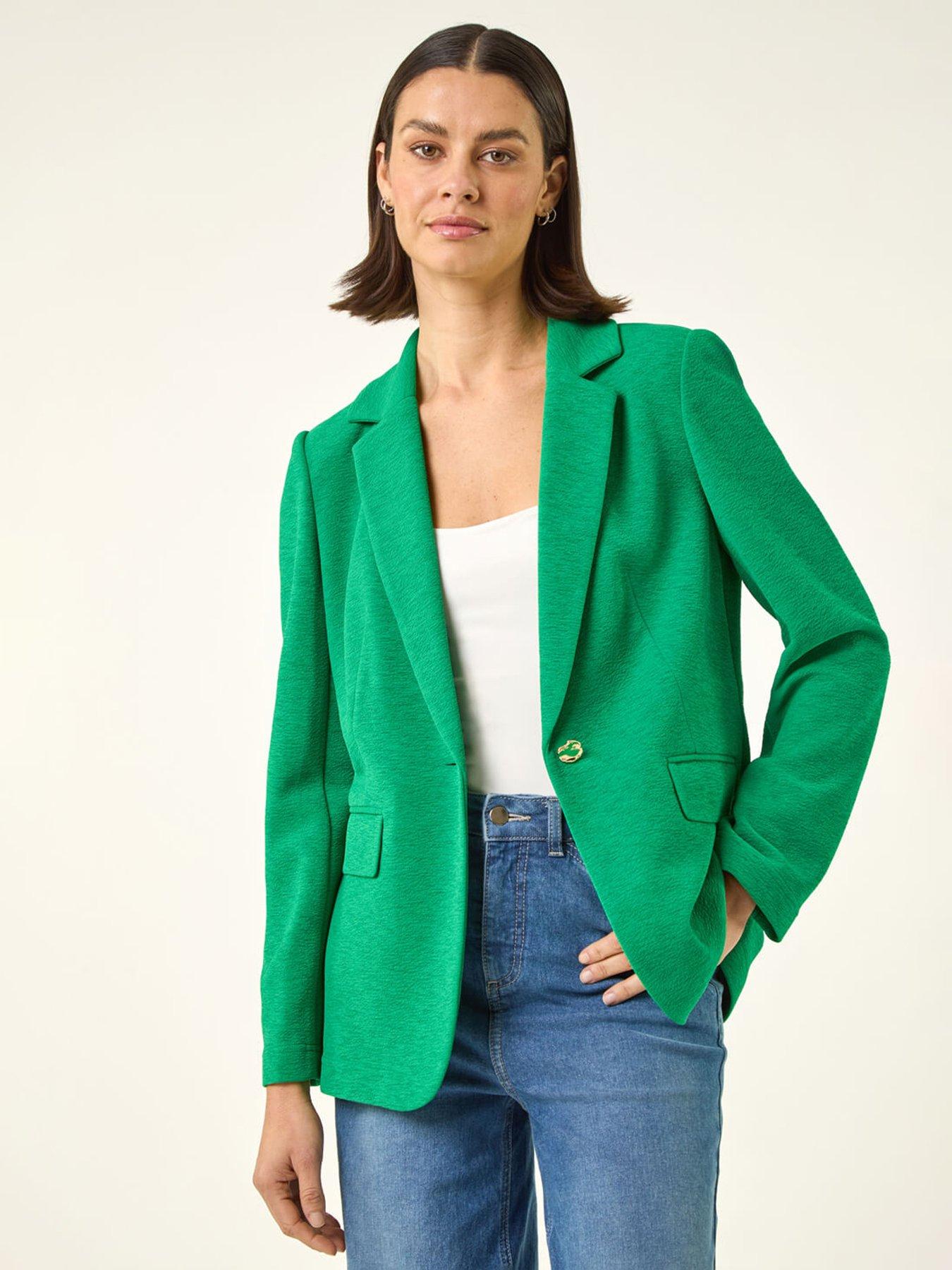 Roman Textured Pocket Stretch Jacket
