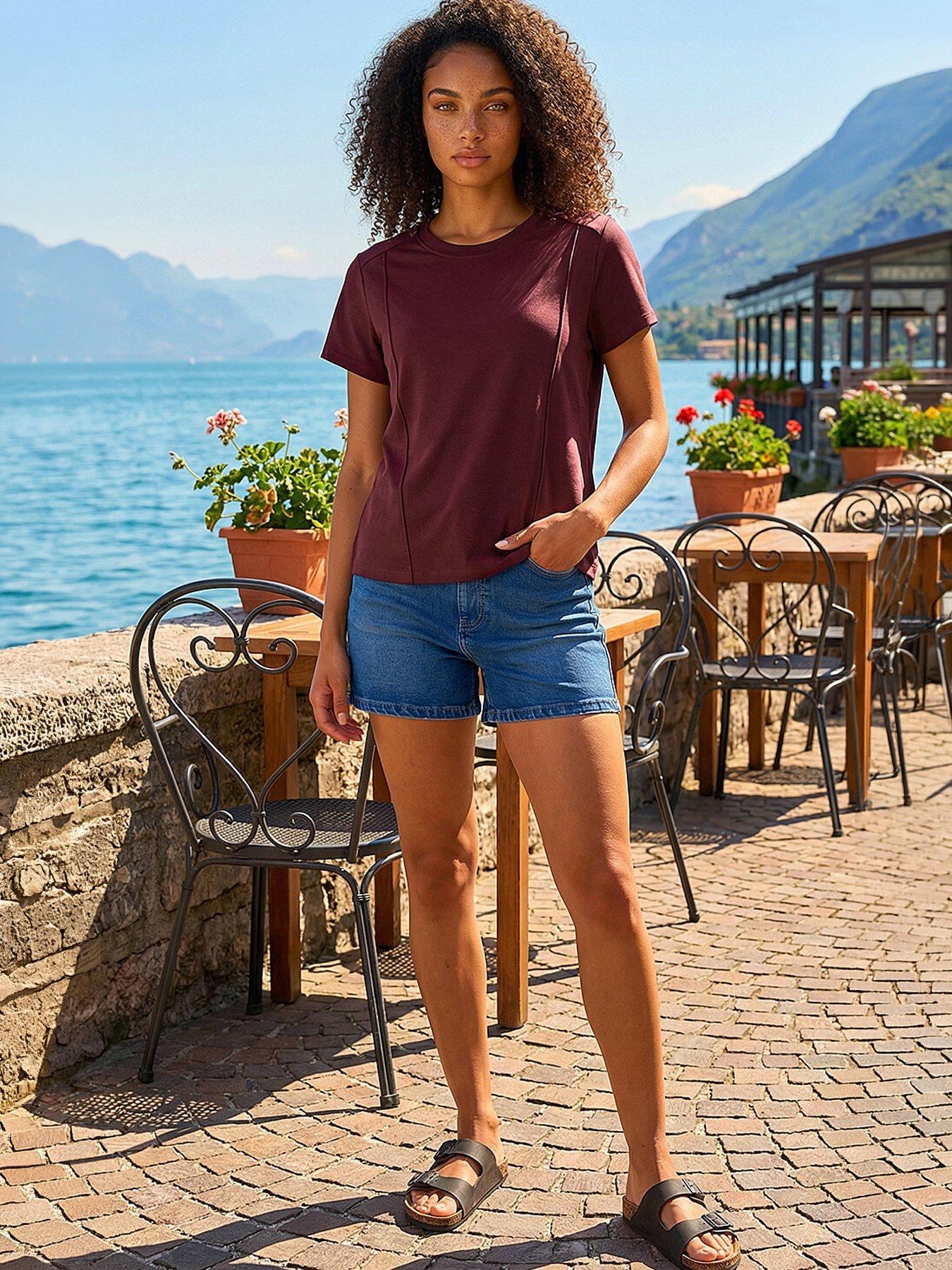 Roman Dusk Premium Stretch T-shirt