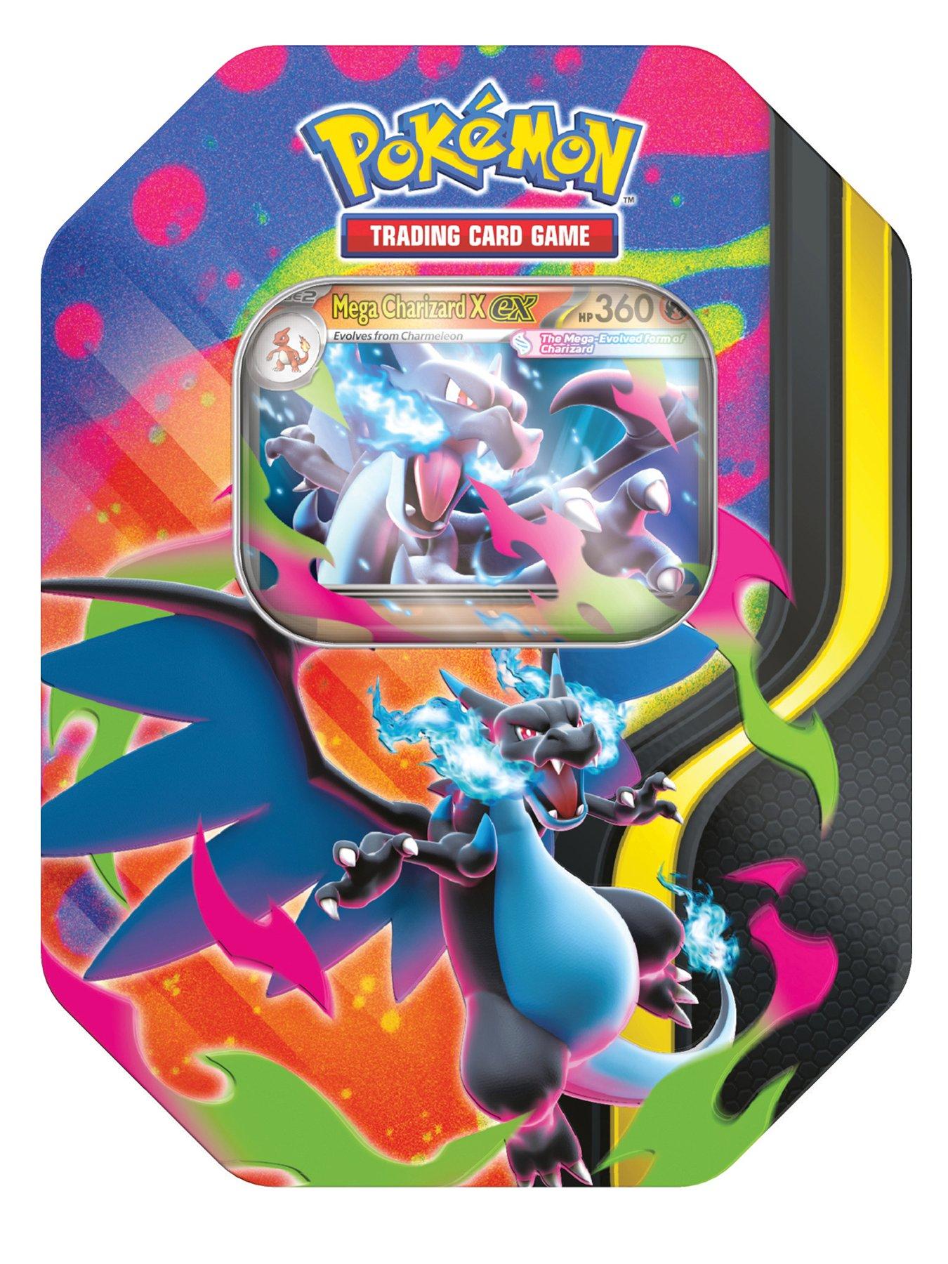 Pokemon TCG: Mega Charizard Tin - Mega Charizard X ex