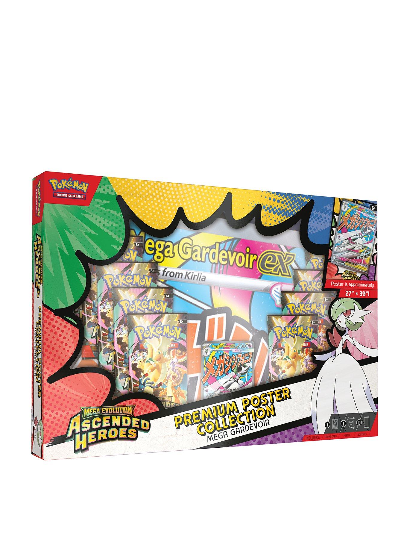 Pokemon TCG: Mega Evolution Ascended Heroes - Premium Poster Collection - Gardevoir