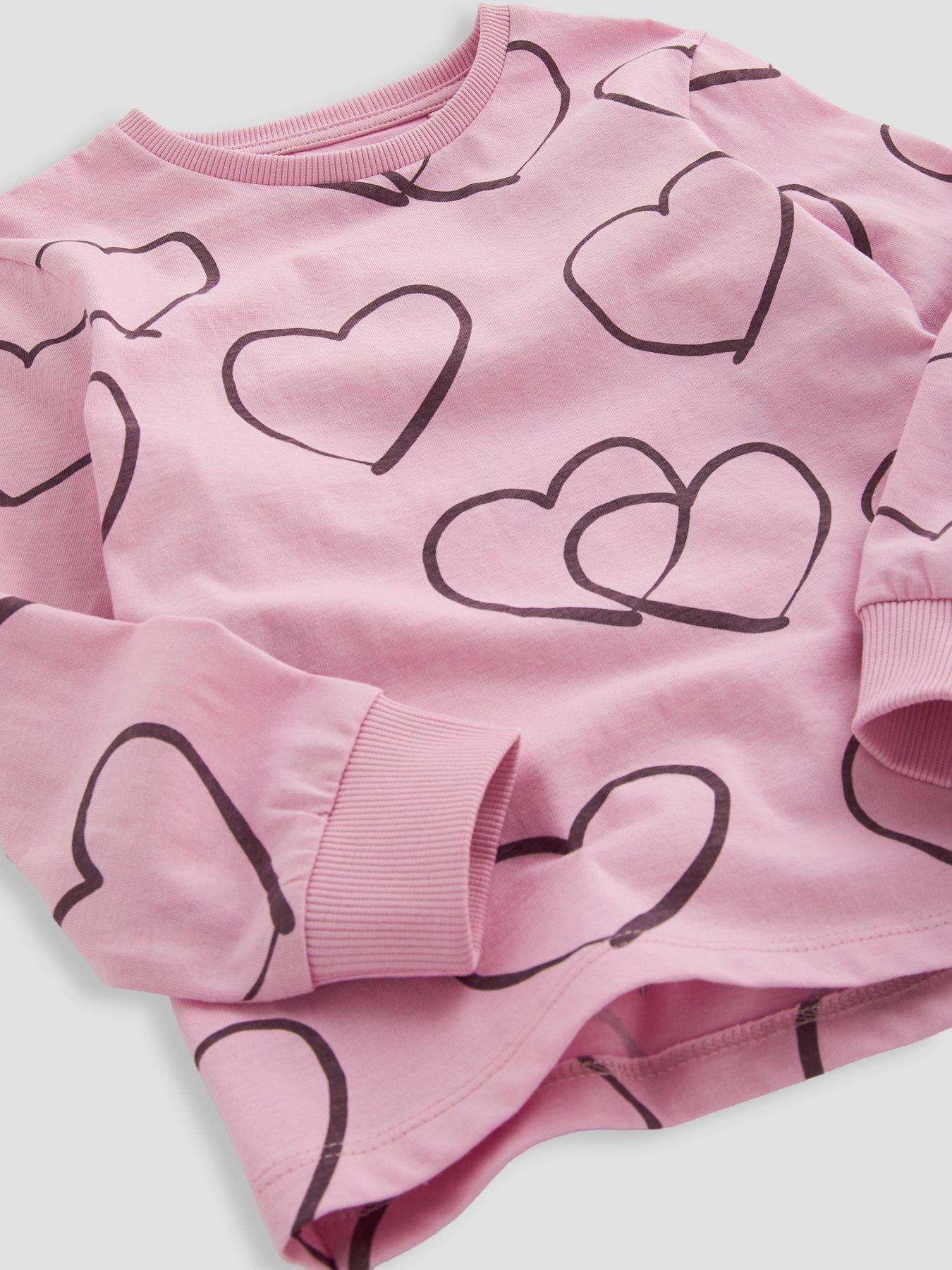 Image 5 of 5 of The Very Collection 3-Pack Multi Print Hearts and Stars Pyjama (9 months - 7 years) - Multi