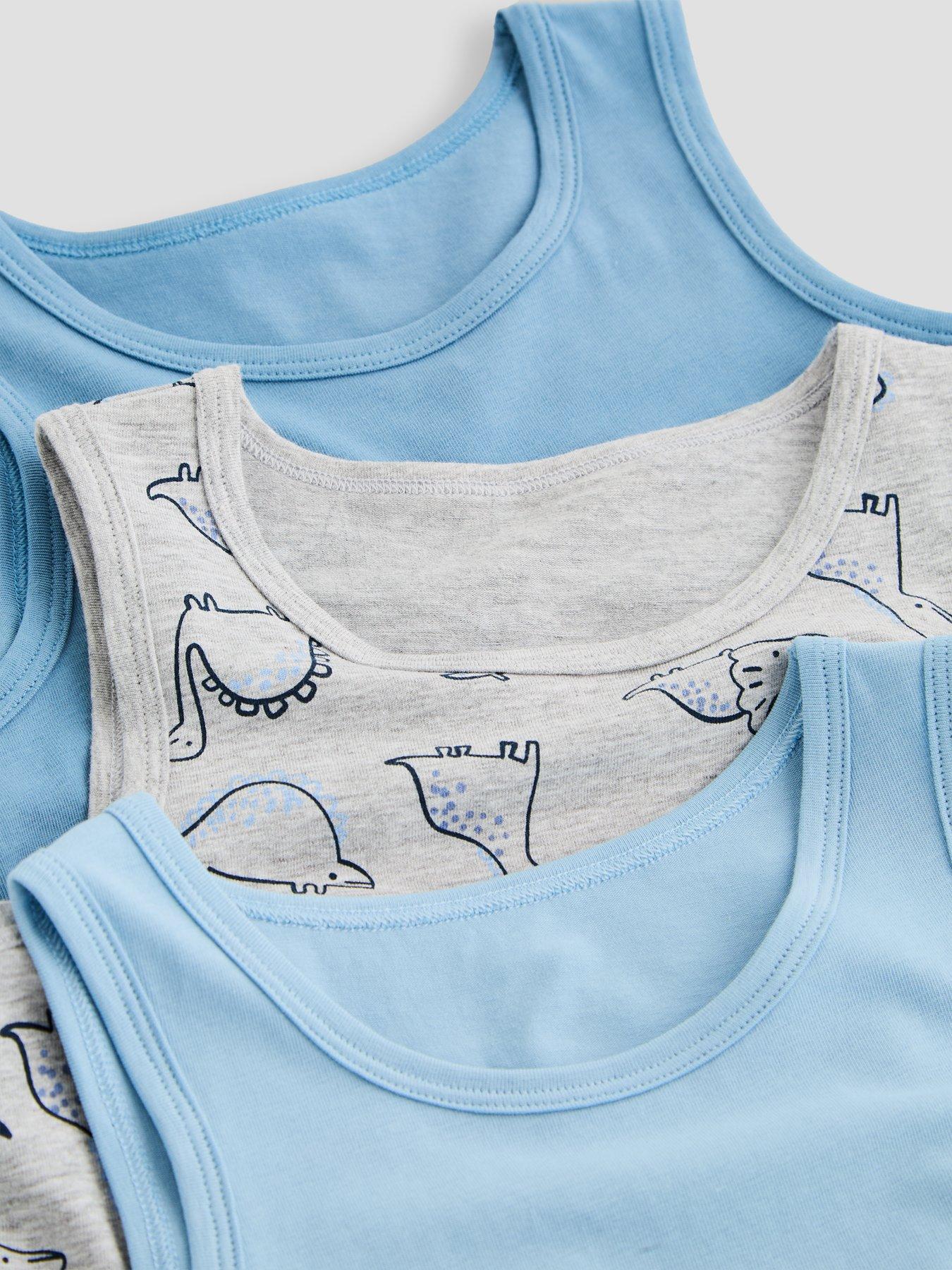 Image 5 of 5 of The Very Collection Boys' 3 Pack Dino Vest - Multi