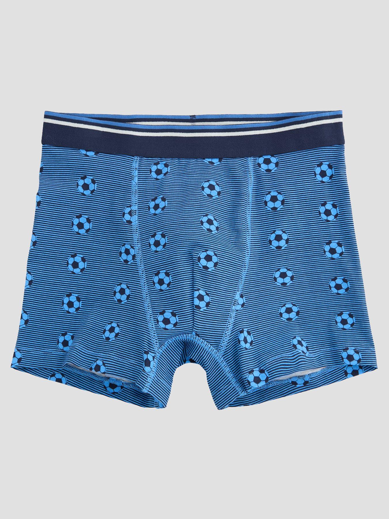 Image 2 of 5 of The Very Collection 7 Pack Football Briefs (3-16 years) - Navy