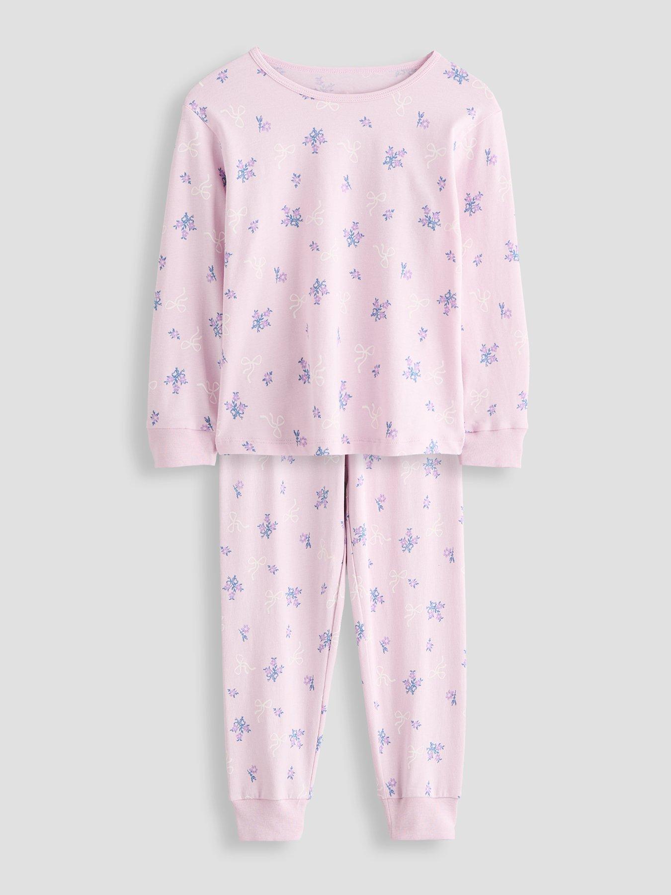 Image 2 of 6 of The Very Collection Cosy Club Teddy 2 Pack Long Sleeve Pyjamas (9 months - 7 years) - Purple