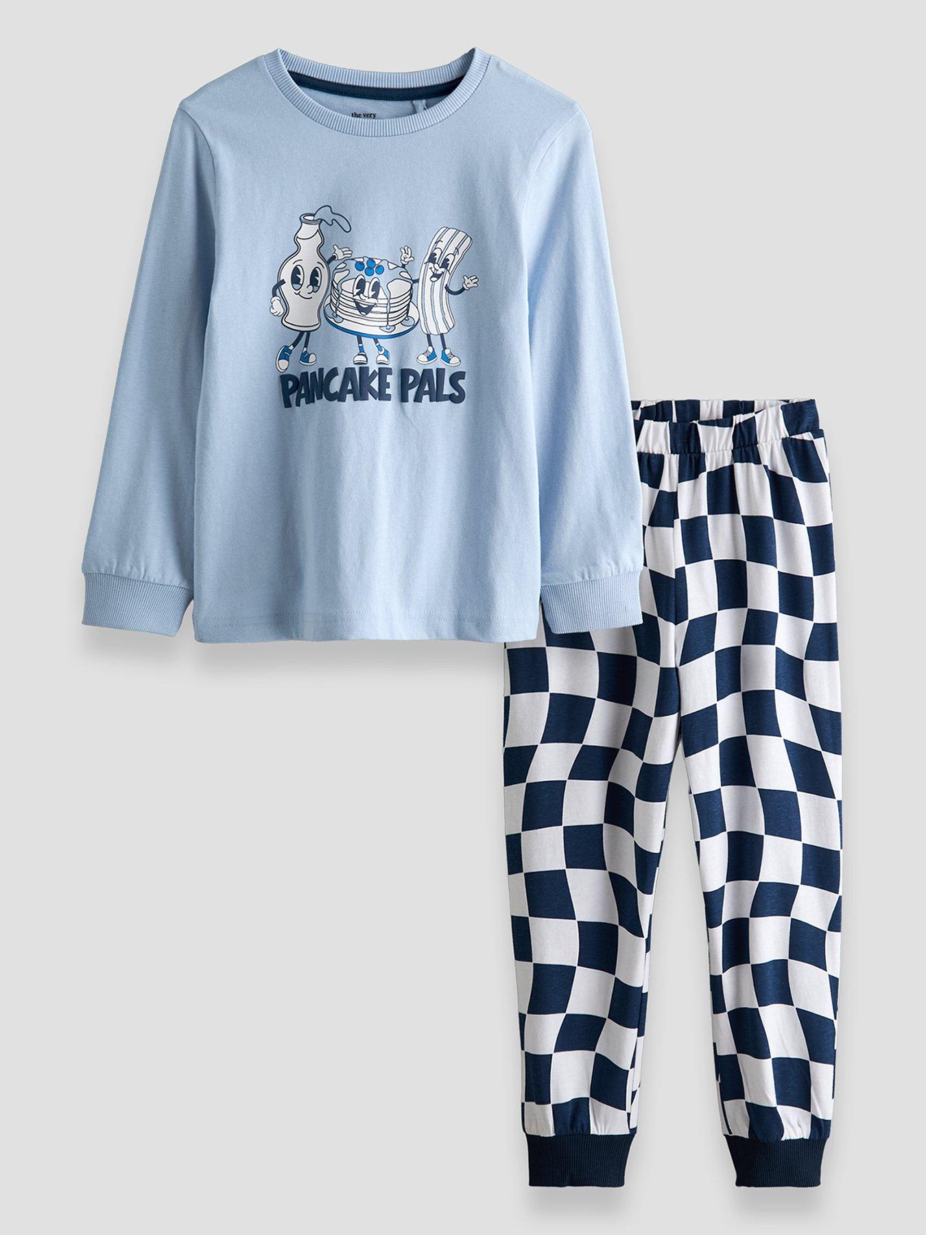 Image 1 of 5 of The Very Collection Pancake Pals Single Pyjama Set - Multi