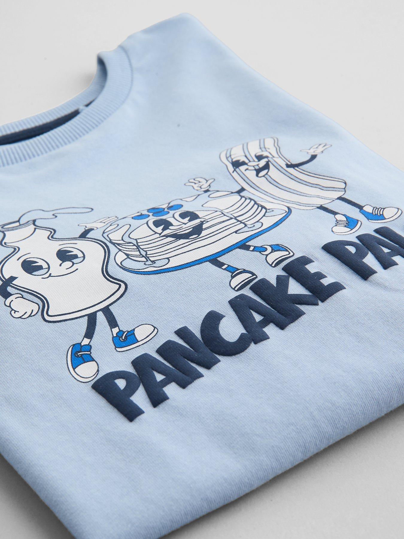 Image 4 of 5 of The Very Collection Pancake Pals Single Pyjama Set - Multi