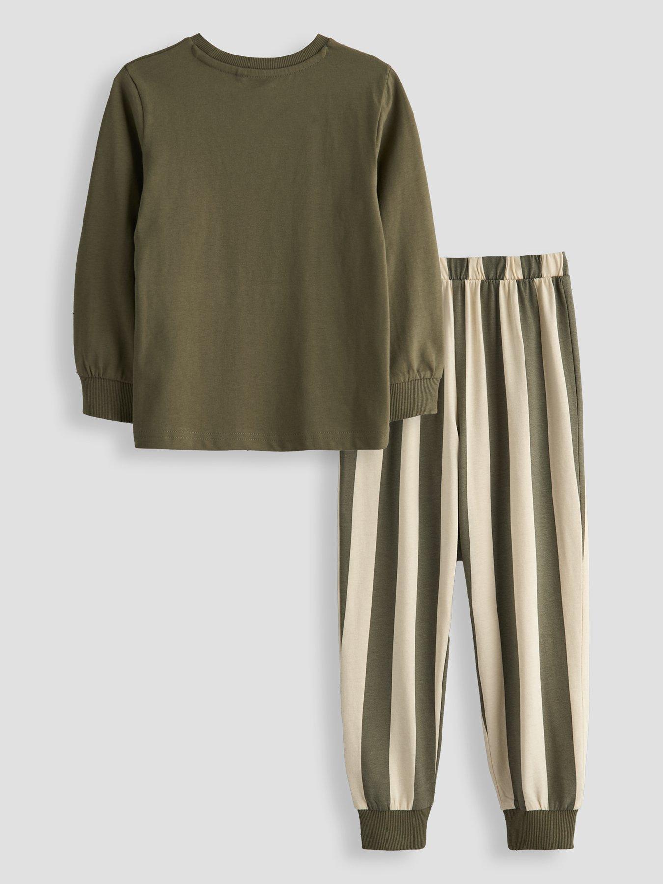Image 2 of 4 of The Very Collection Good Times Single Pyjama Set (9 months - 7 years) - Brown