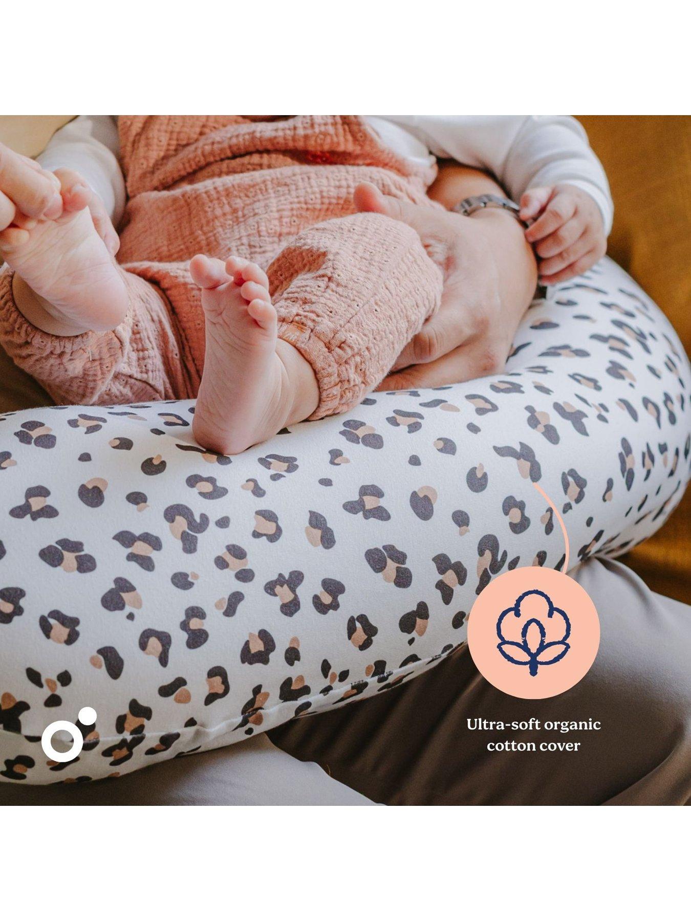 Image 5 of 7 of Babymoov Doomoo Buddy Pregnancy/Maternity/Feeding/Nursing Pillow - Leopard Cream