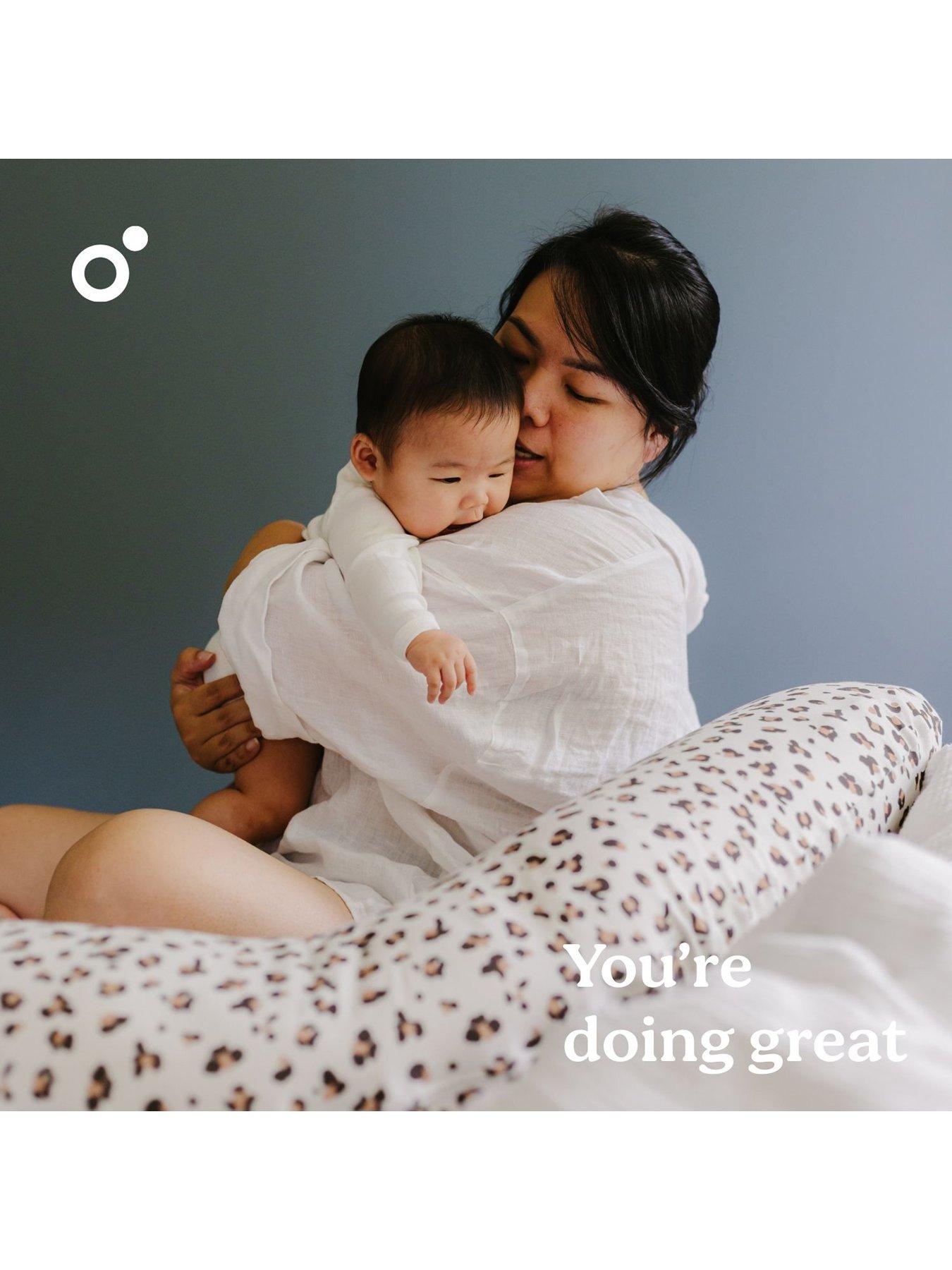 Image 7 of 7 of Babymoov Doomoo Buddy Pregnancy/Maternity/Feeding/Nursing Pillow - Leopard Cream