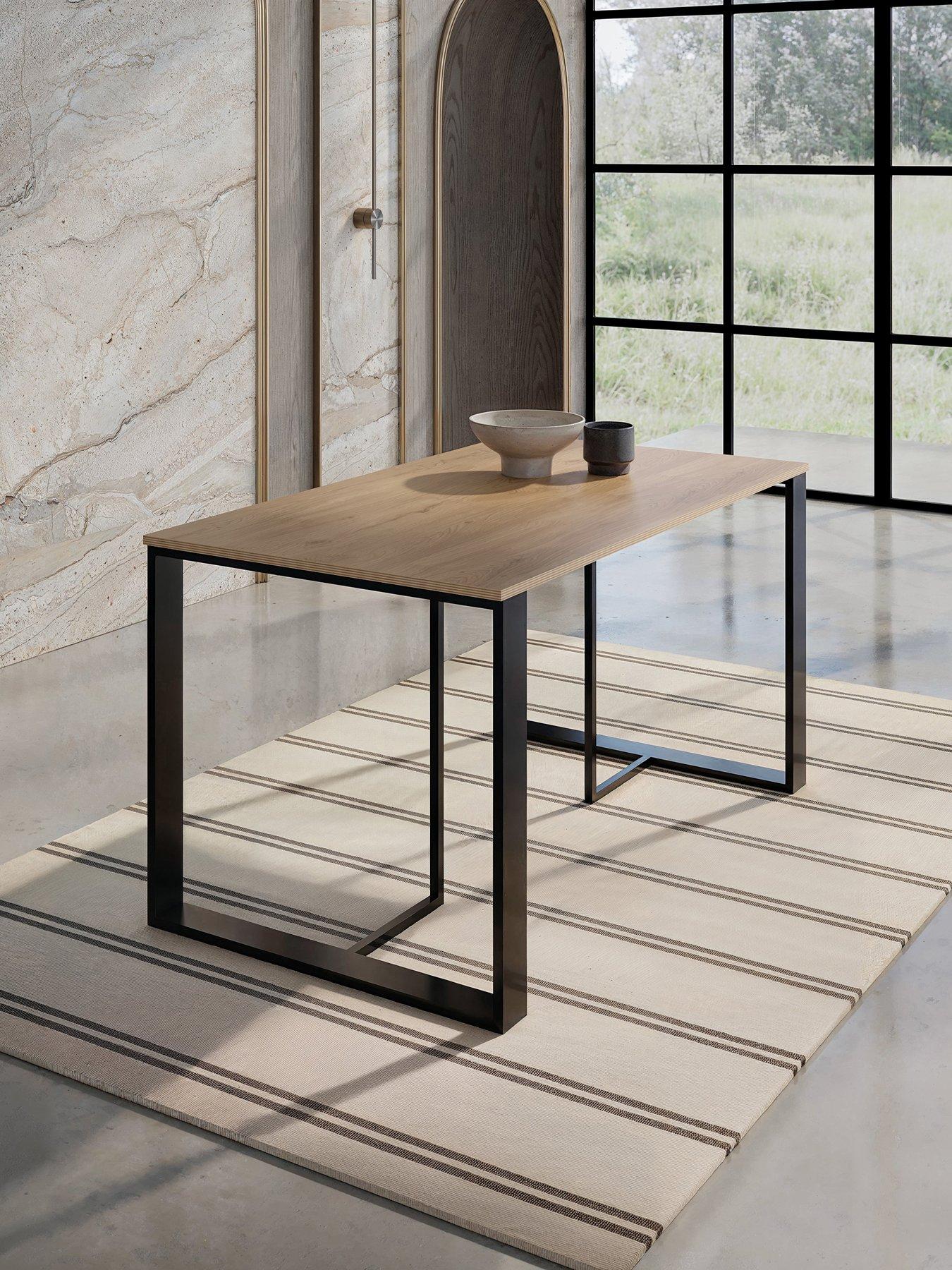 Image 1 of 4 of Decortie Lenora Dining Table - Oak
