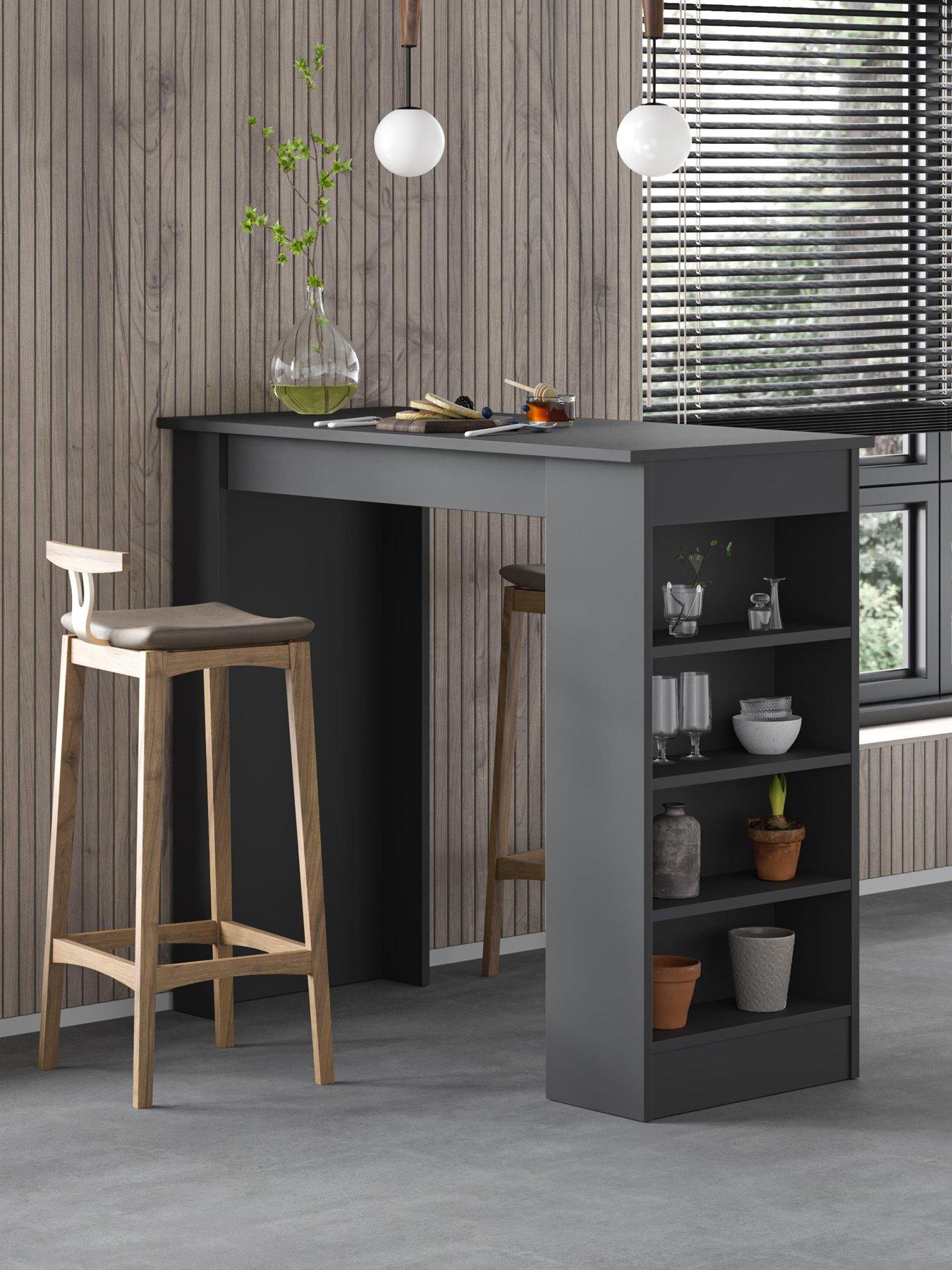 Decortie Swallow Bar Table - Anthracite