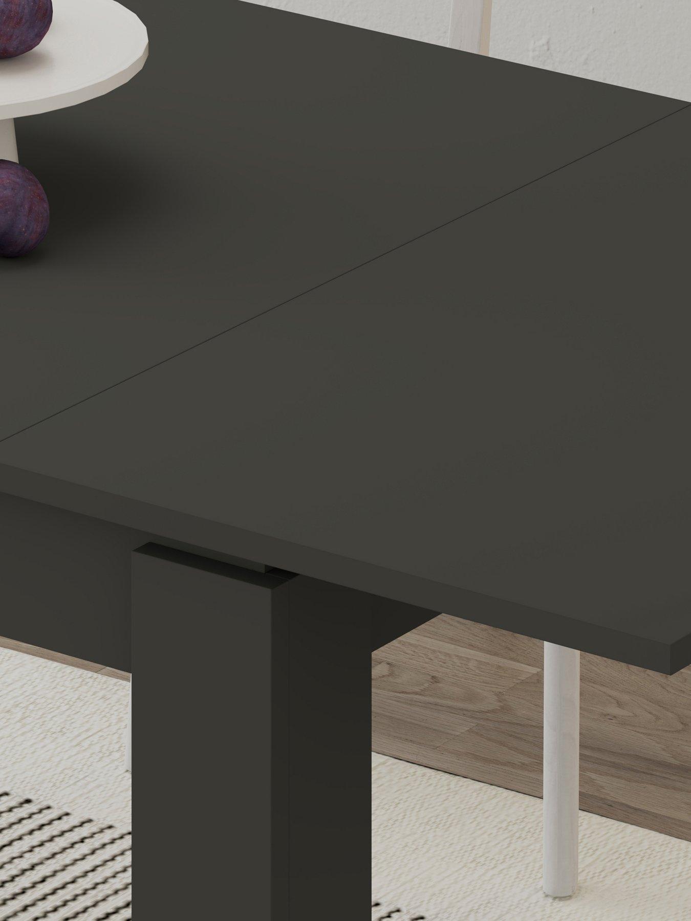 Image 4 of 6 of Decortie Tolmen Dining Table- Anthracite