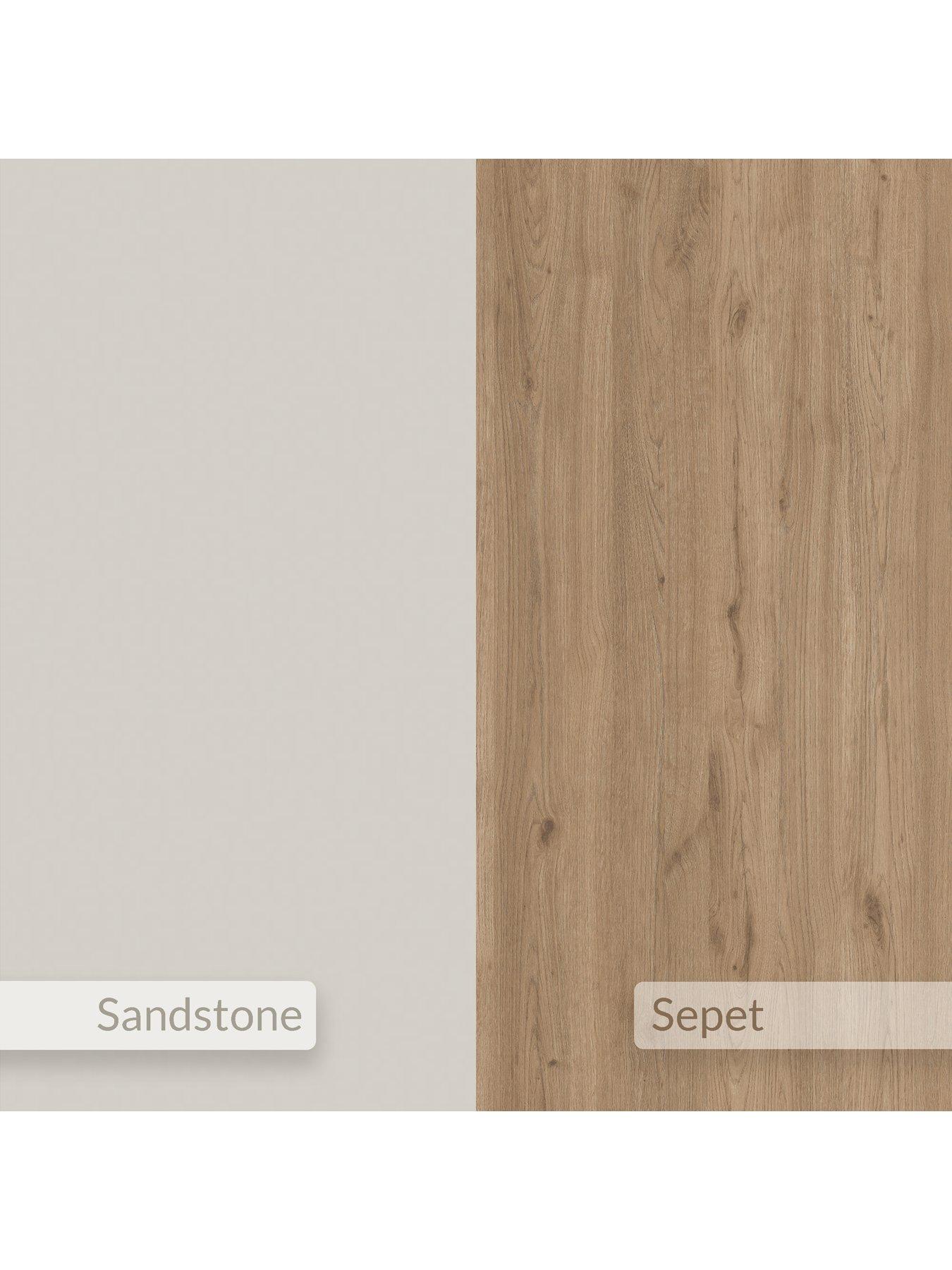 Image 7 of 7 of Decortie Norm Bedside Table - Sandstone